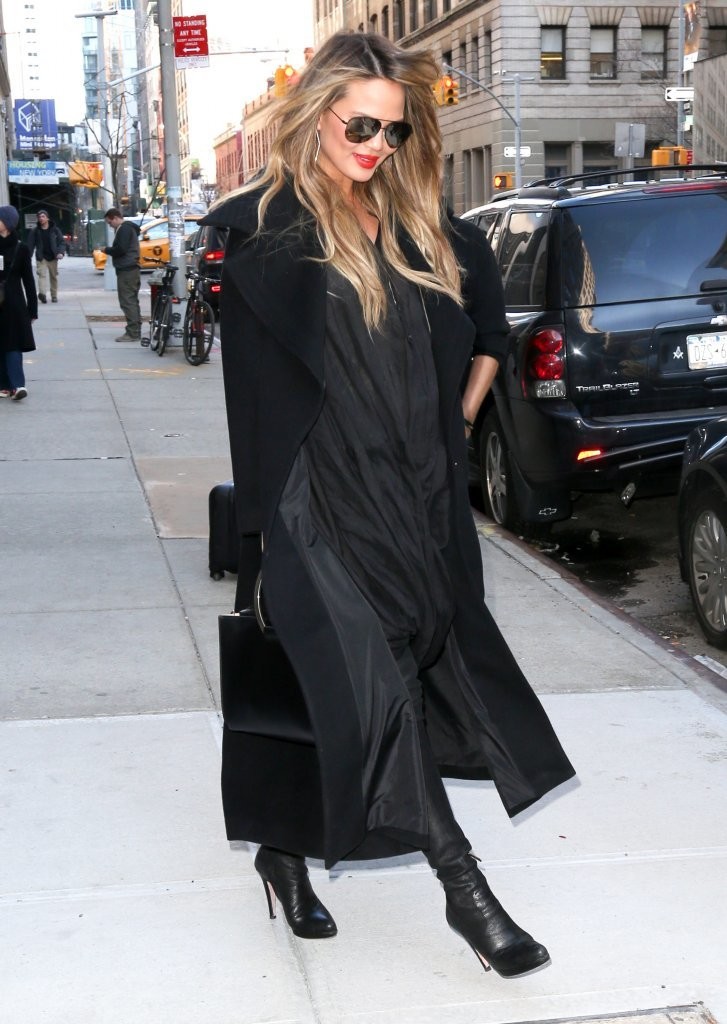 Chrissy Teigen in New York City