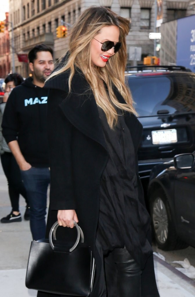 Chrissy Teigen in New York City