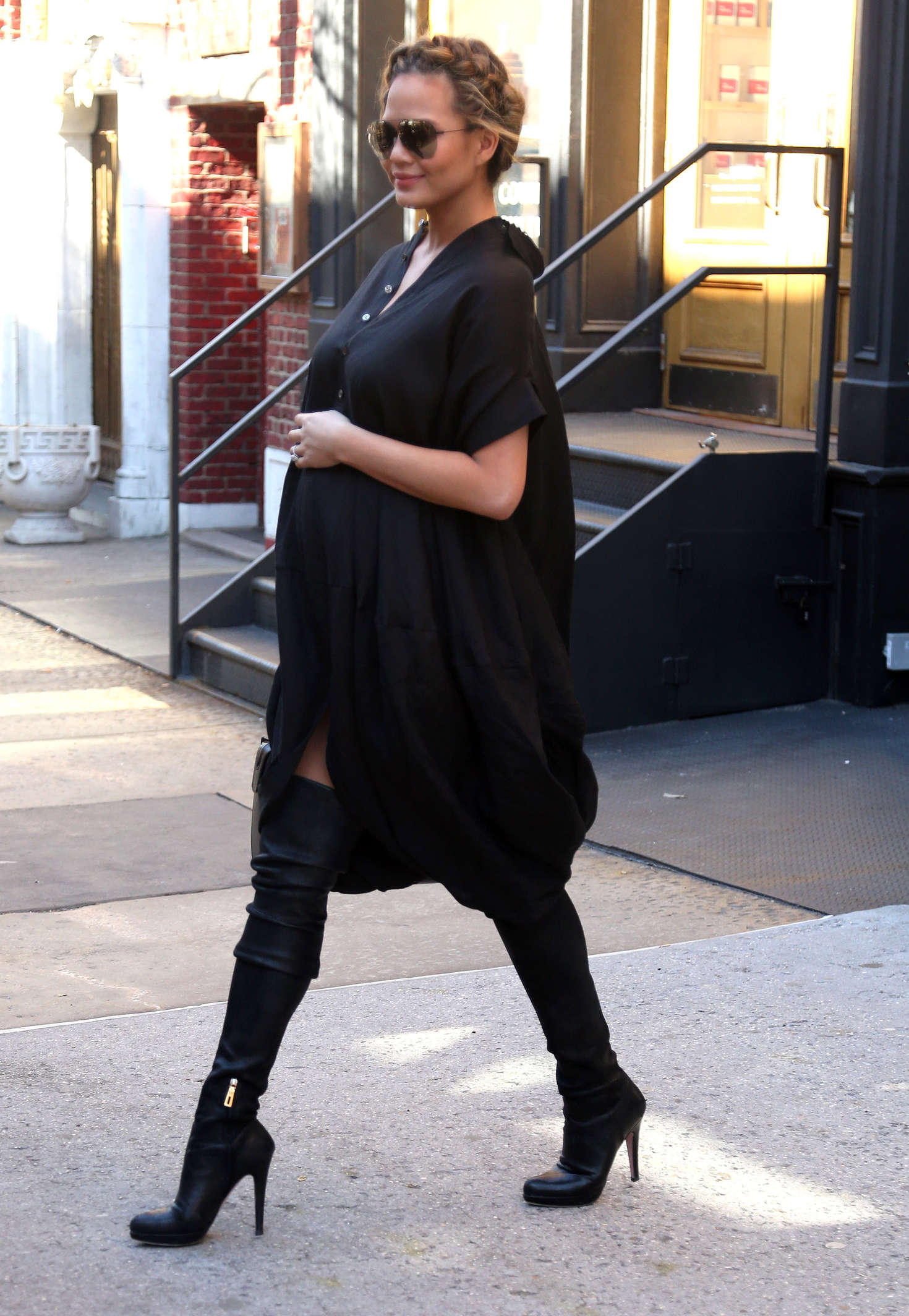 Chrissy Teigen in New York City