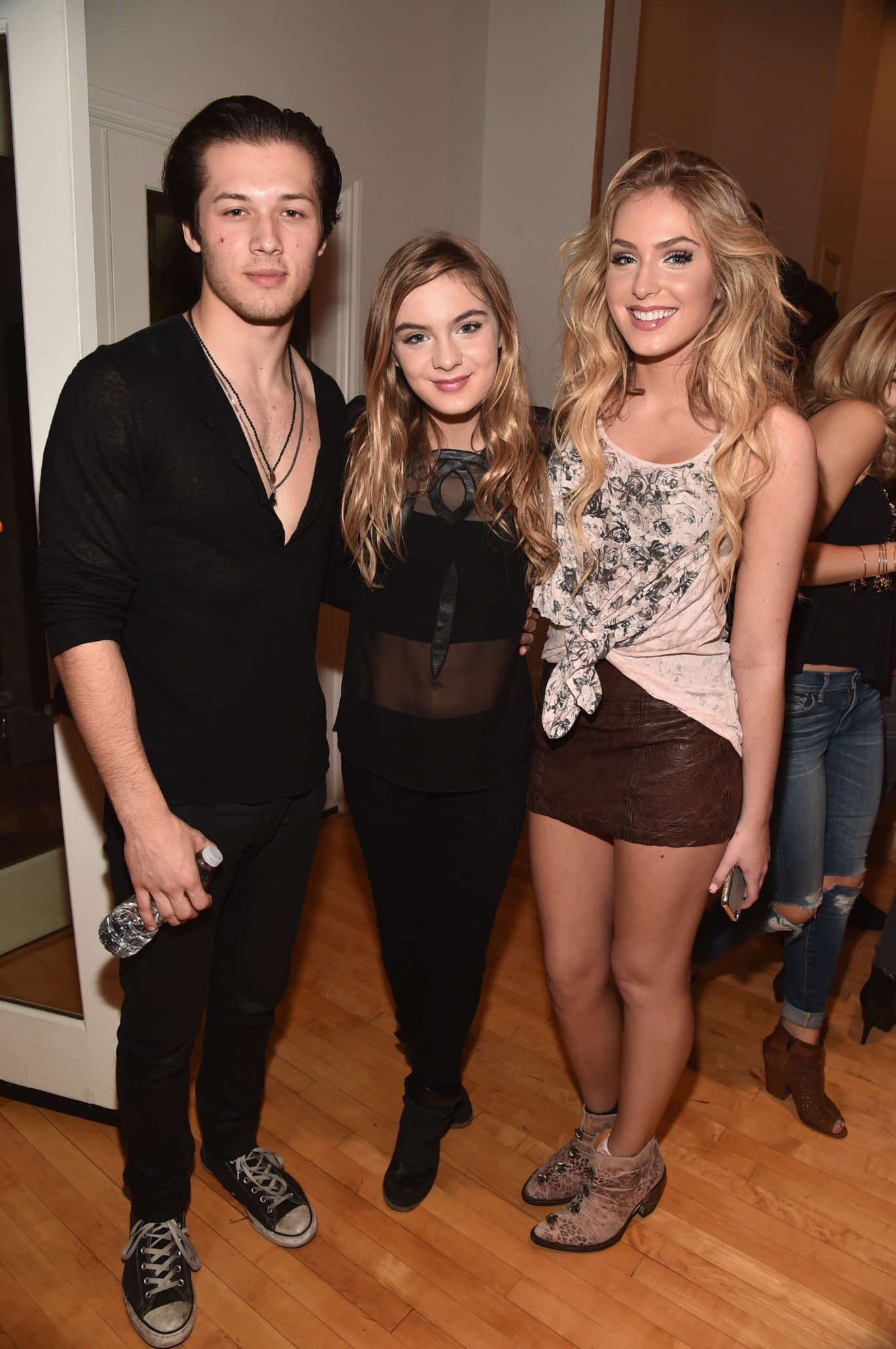 Saxon Sharbino attends Premiere Party Of Disney XD’s Lab Rats Elite Force