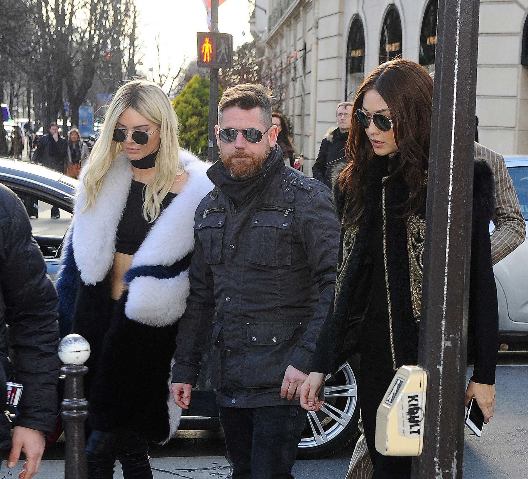 Kendall Jenner out in Paris