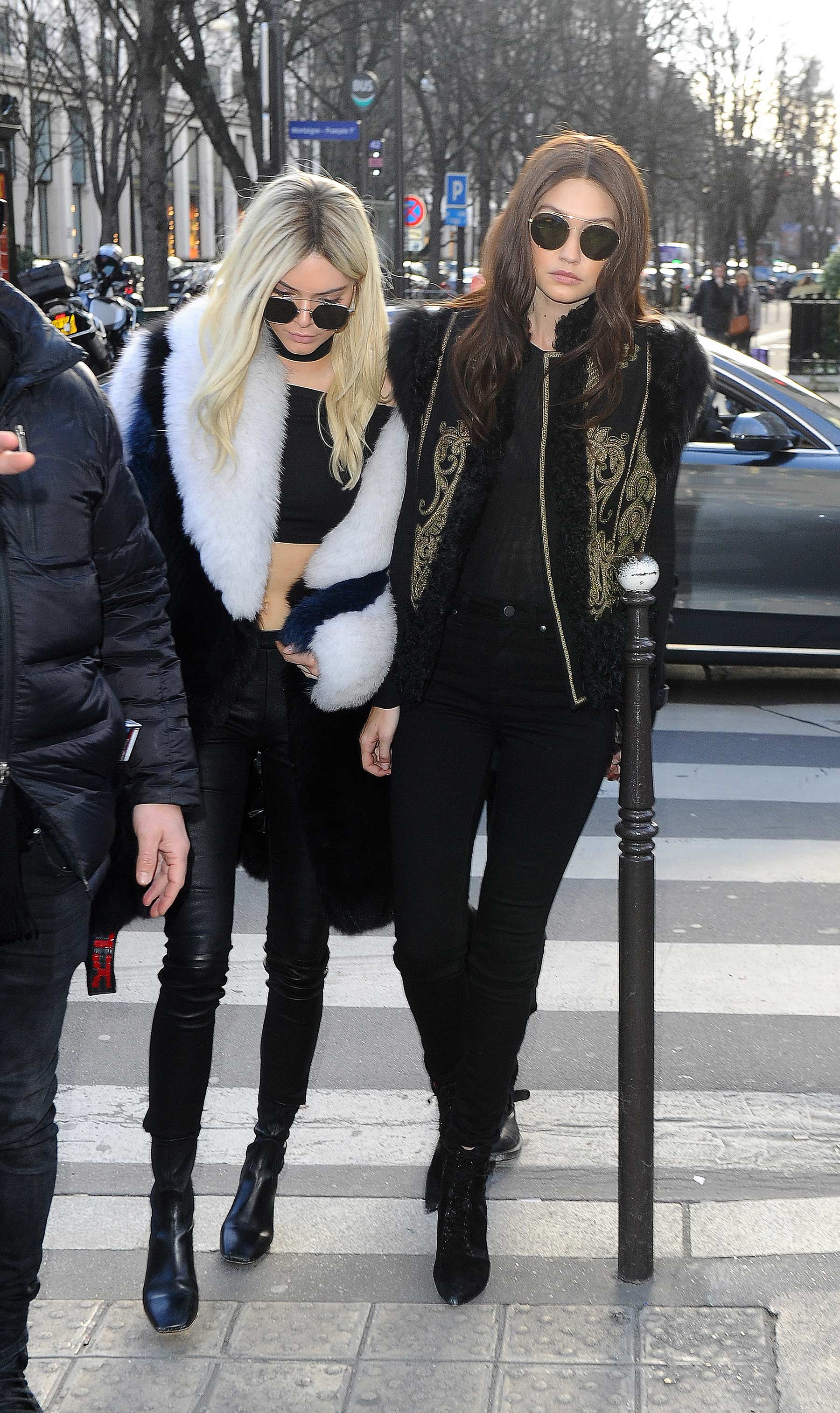 Kendall Jenner out in Paris