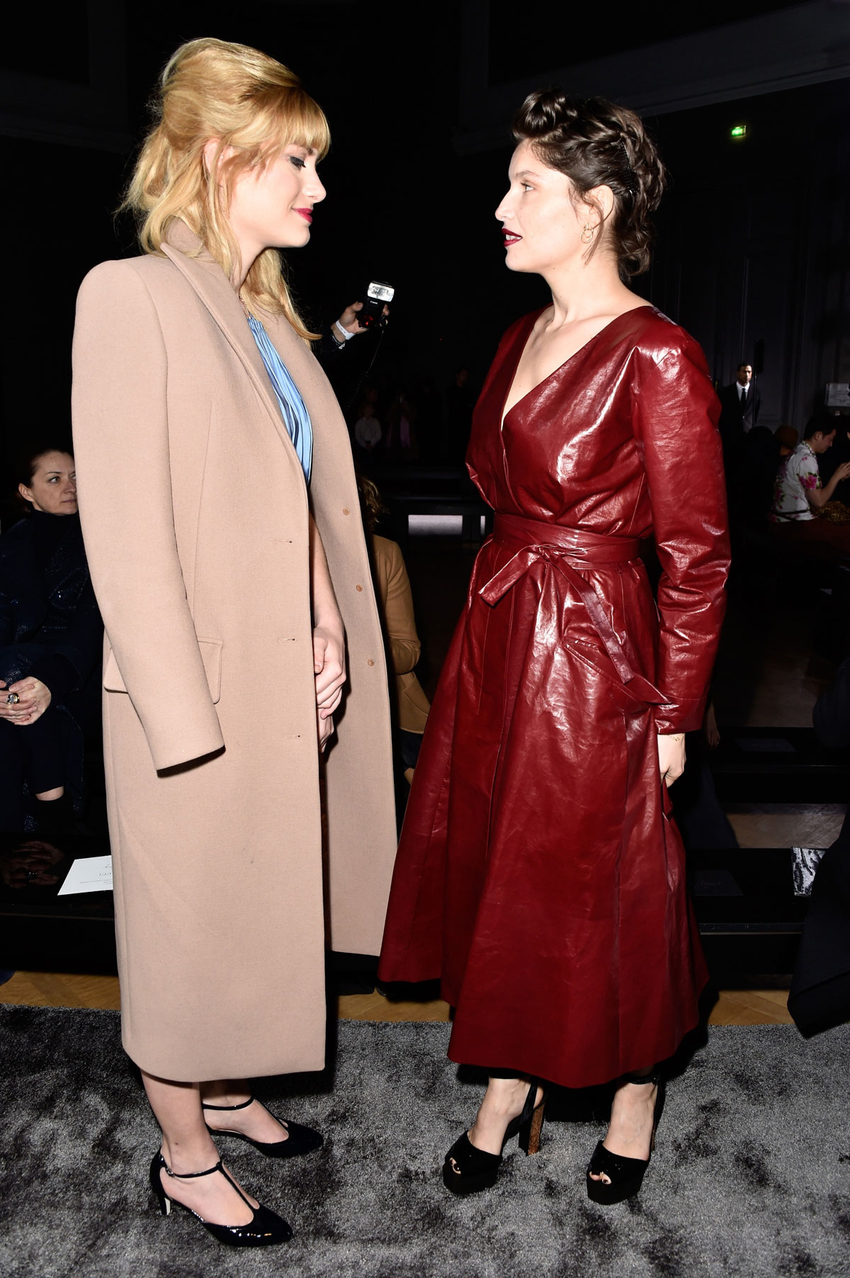 Laetitia Casta attends Nina Ricci Fashion