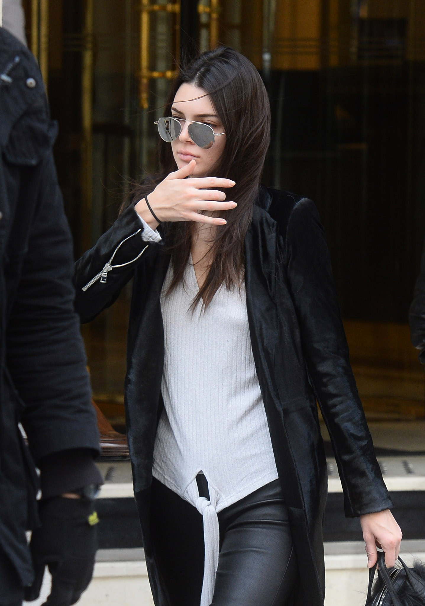 Kendall Jenner out in Paris
