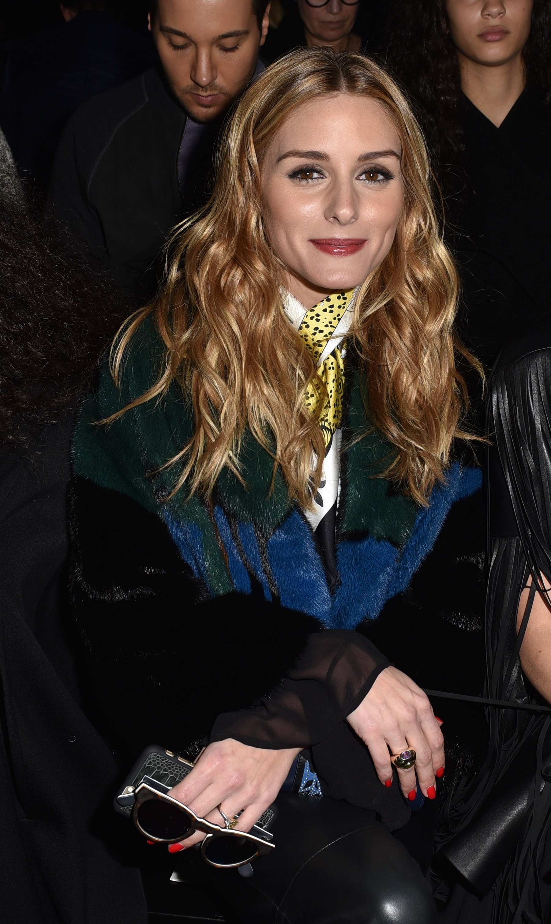 Olivia Palermo attends Elie Saab Fashion Show