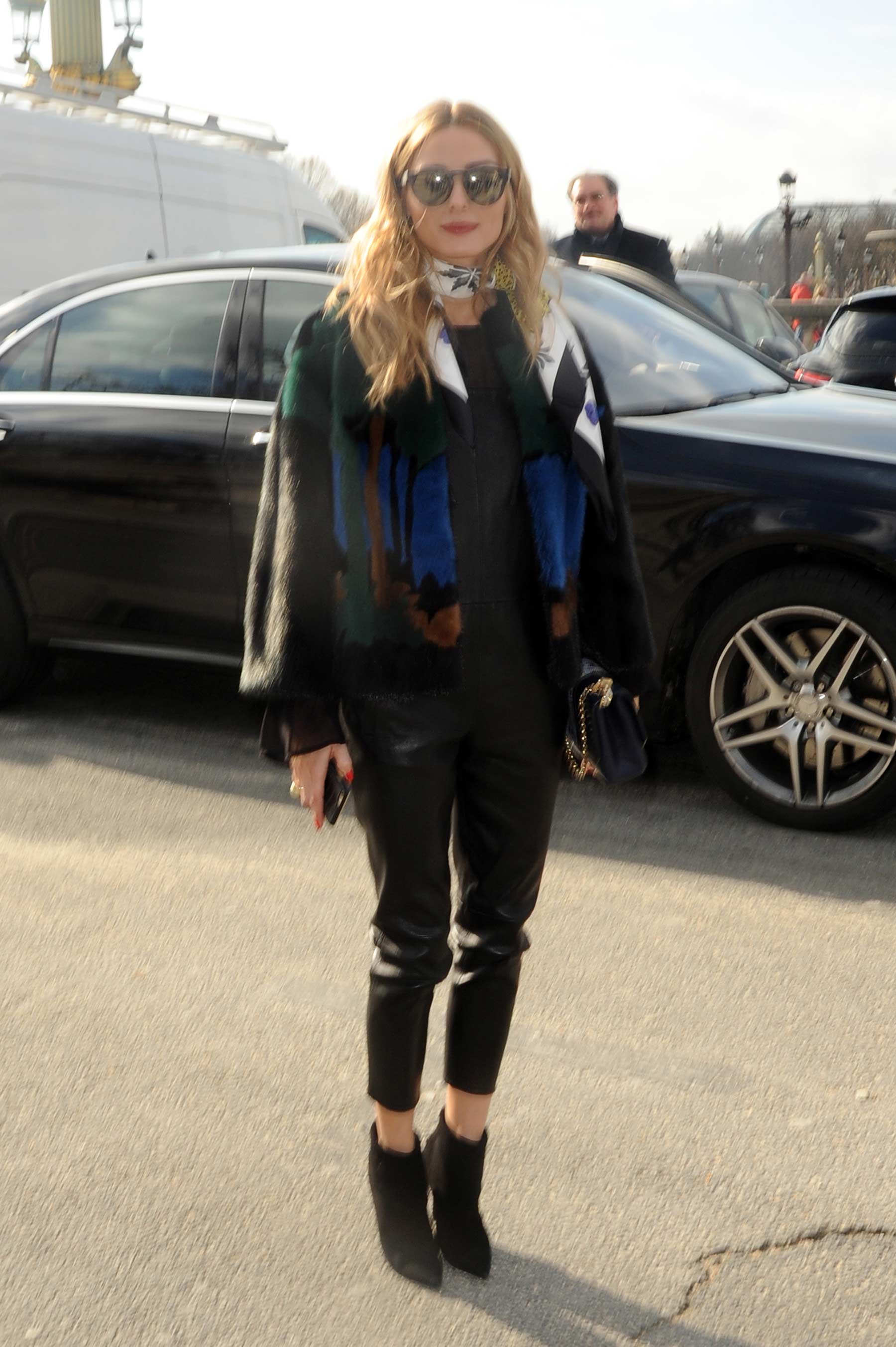 Olivia Palermo attends Elie Saab Fashion Show