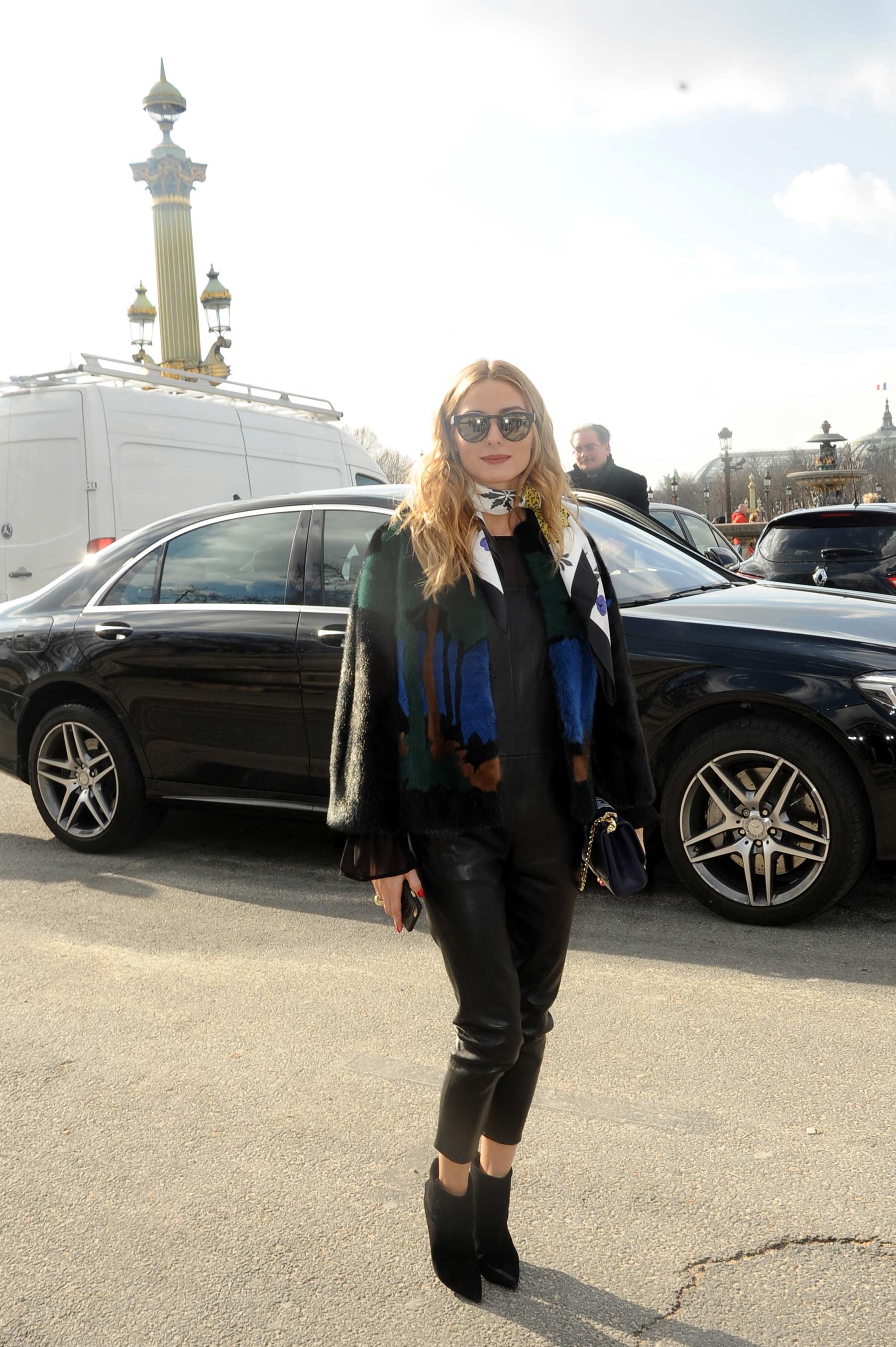 Olivia Palermo attends Elie Saab Fashion Show