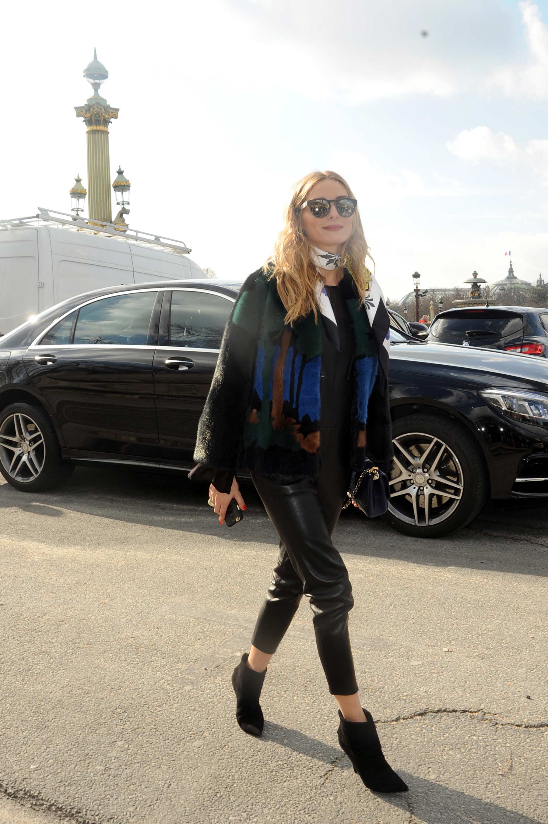 Olivia Palermo attends Elie Saab Fashion Show