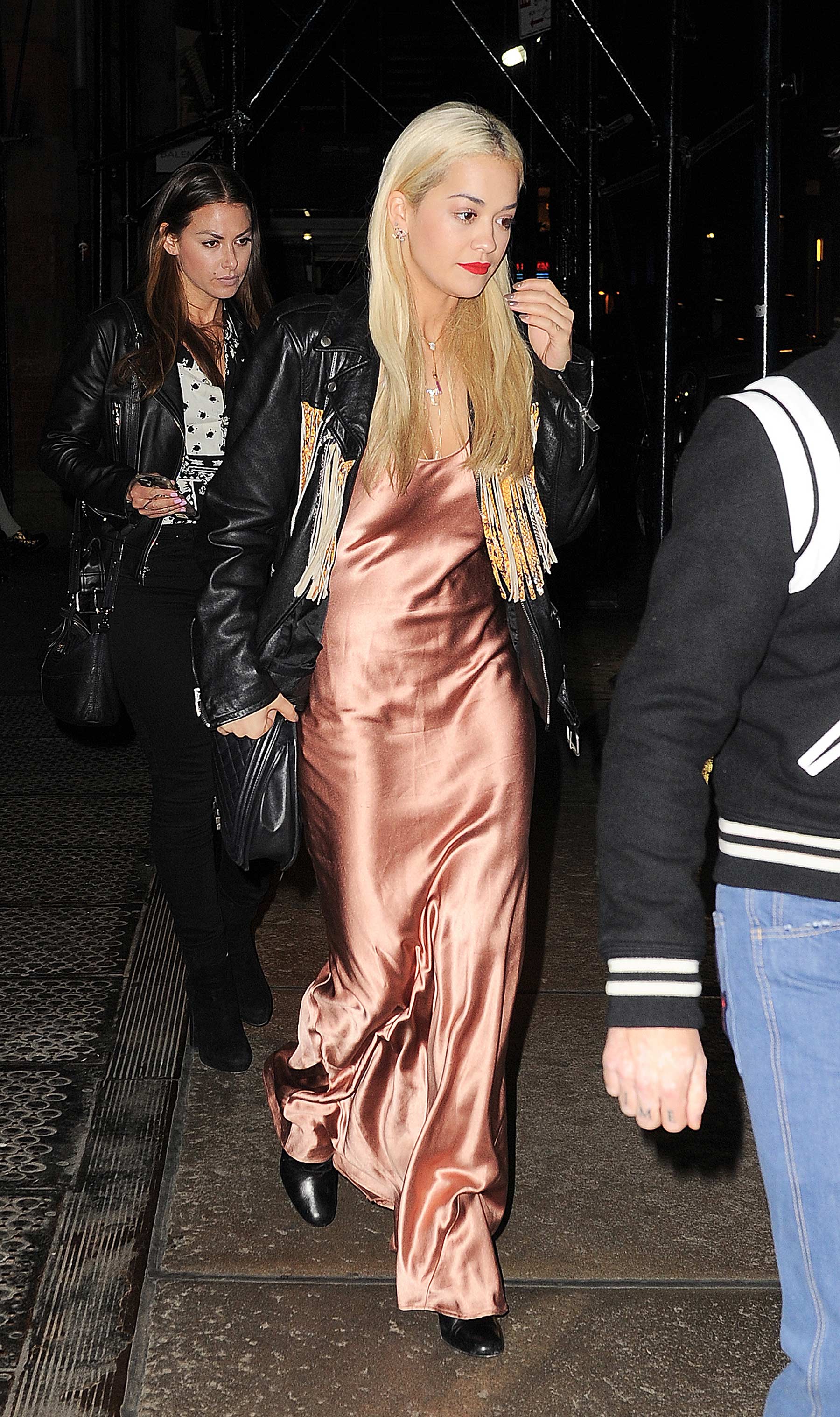 Rita Ora at ACME Restaurant in NYC