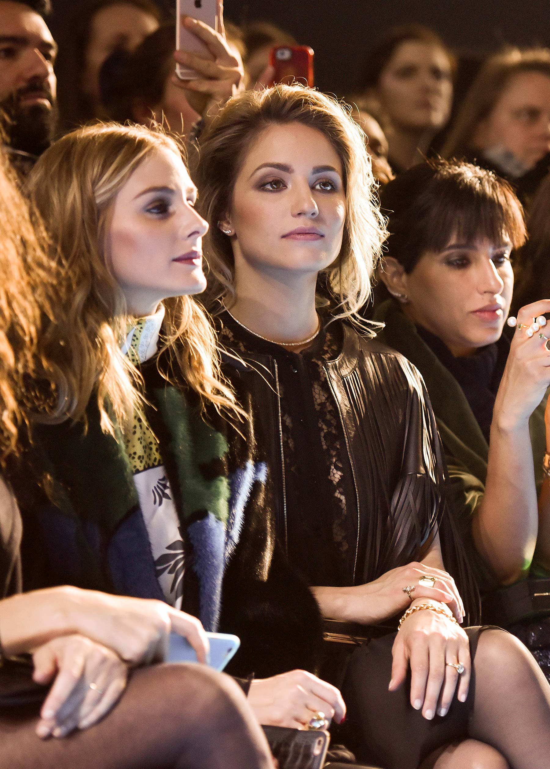 Dianna Agron at Elie Saab Fashion Show