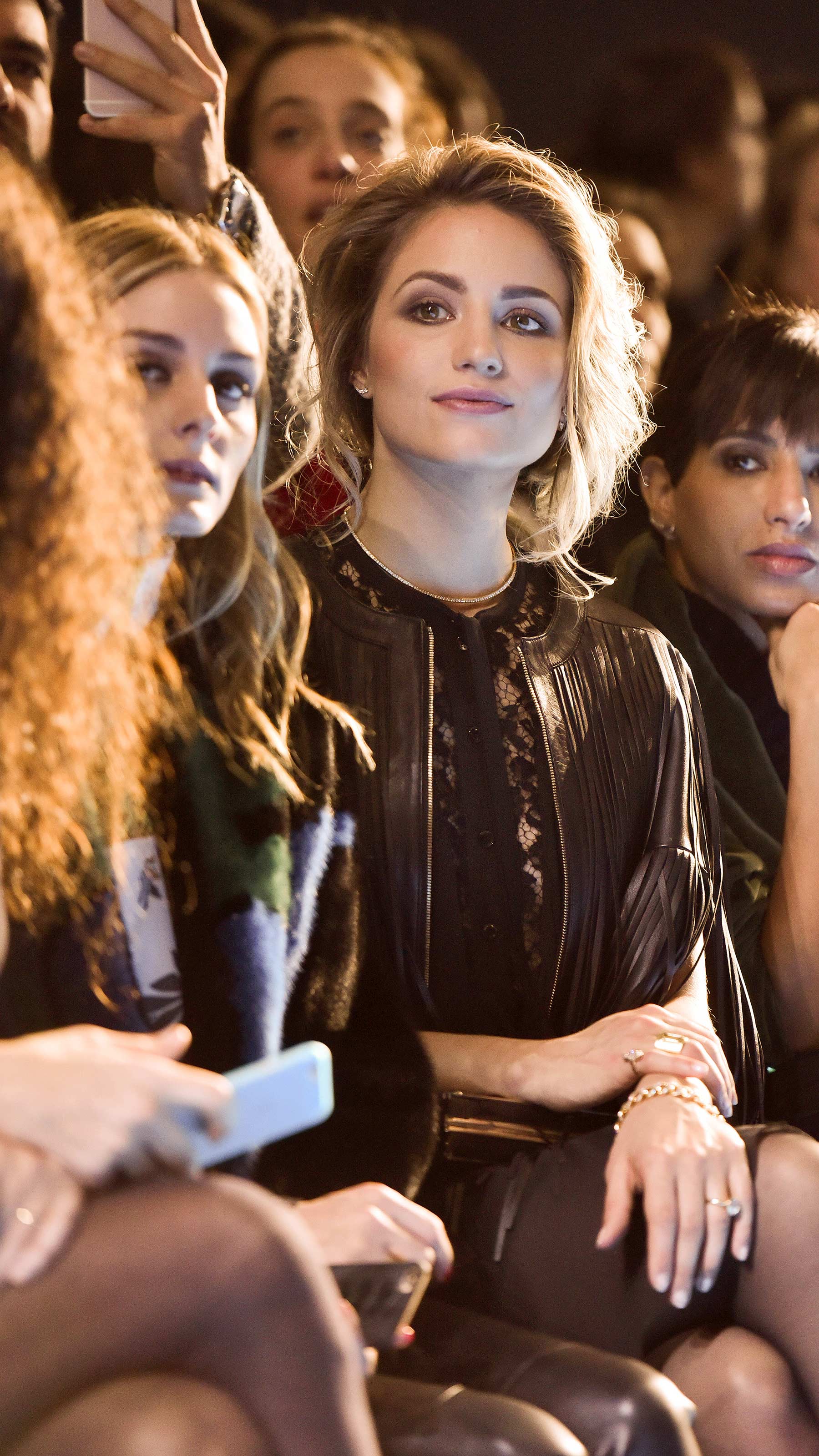 Dianna Agron at Elie Saab Fashion Show