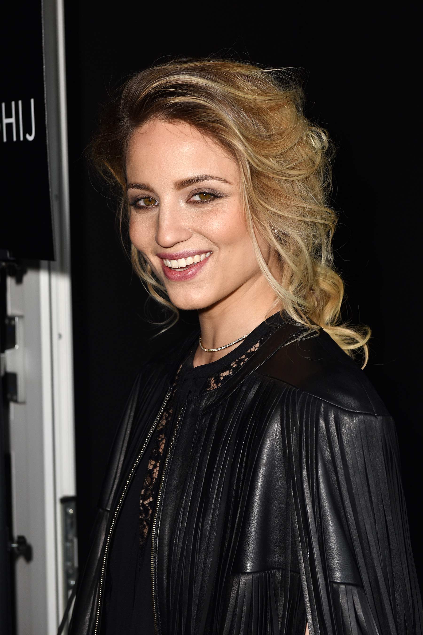 Dianna Agron at Elie Saab Fashion Show