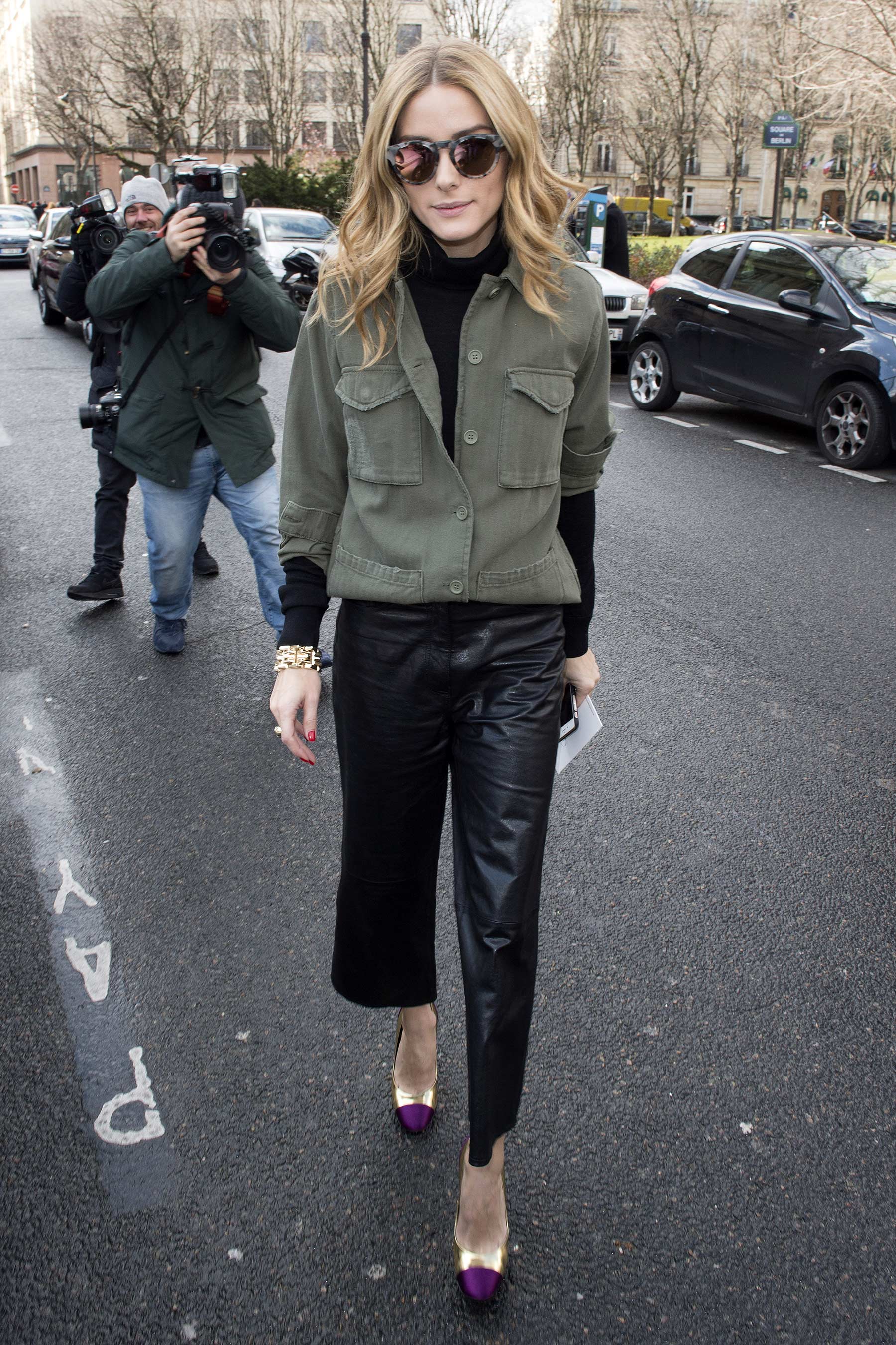 Olivia Palermo attends the Giambattista Valli show