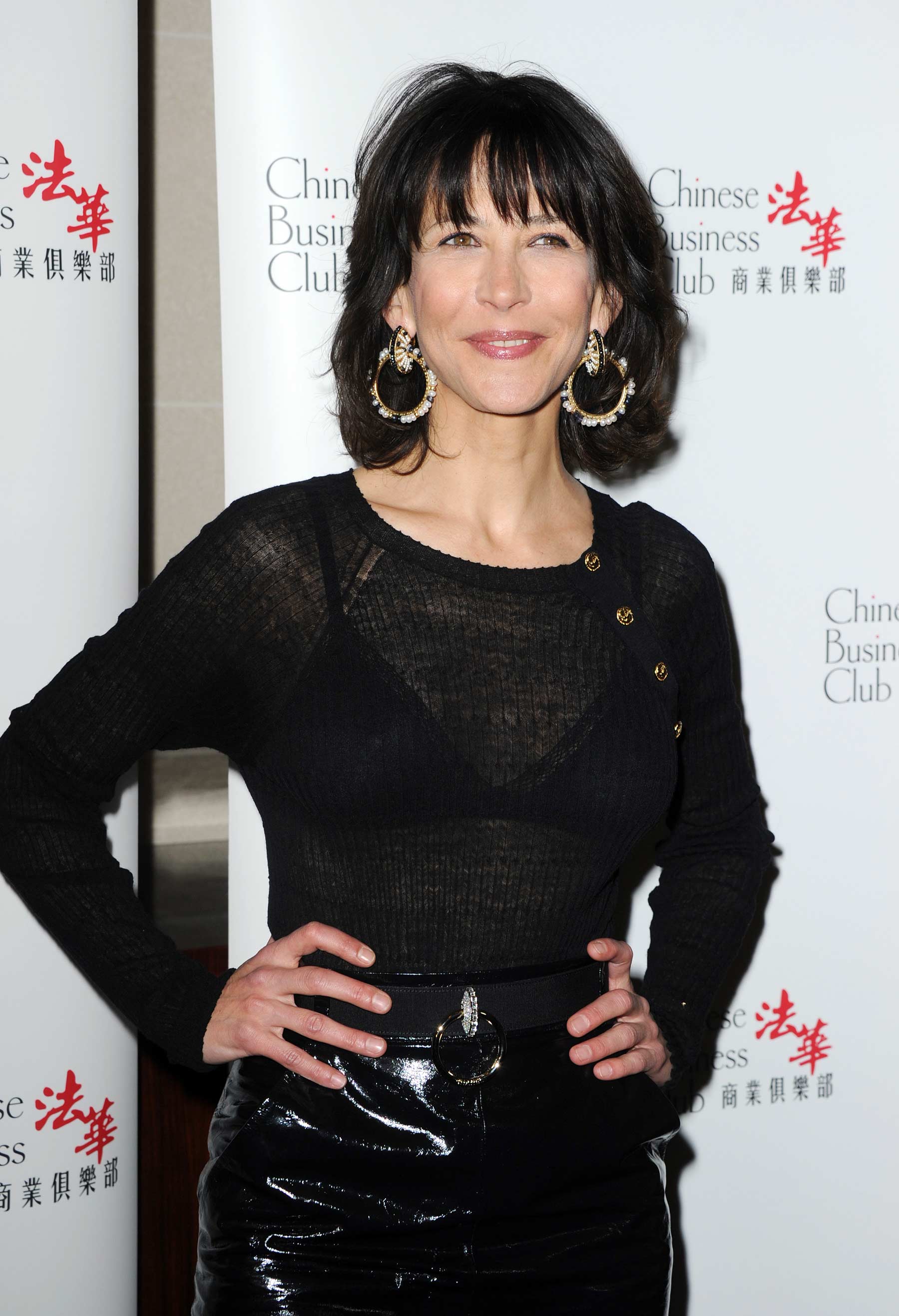 Sophie Marceau at Chinese Business Club Lunch