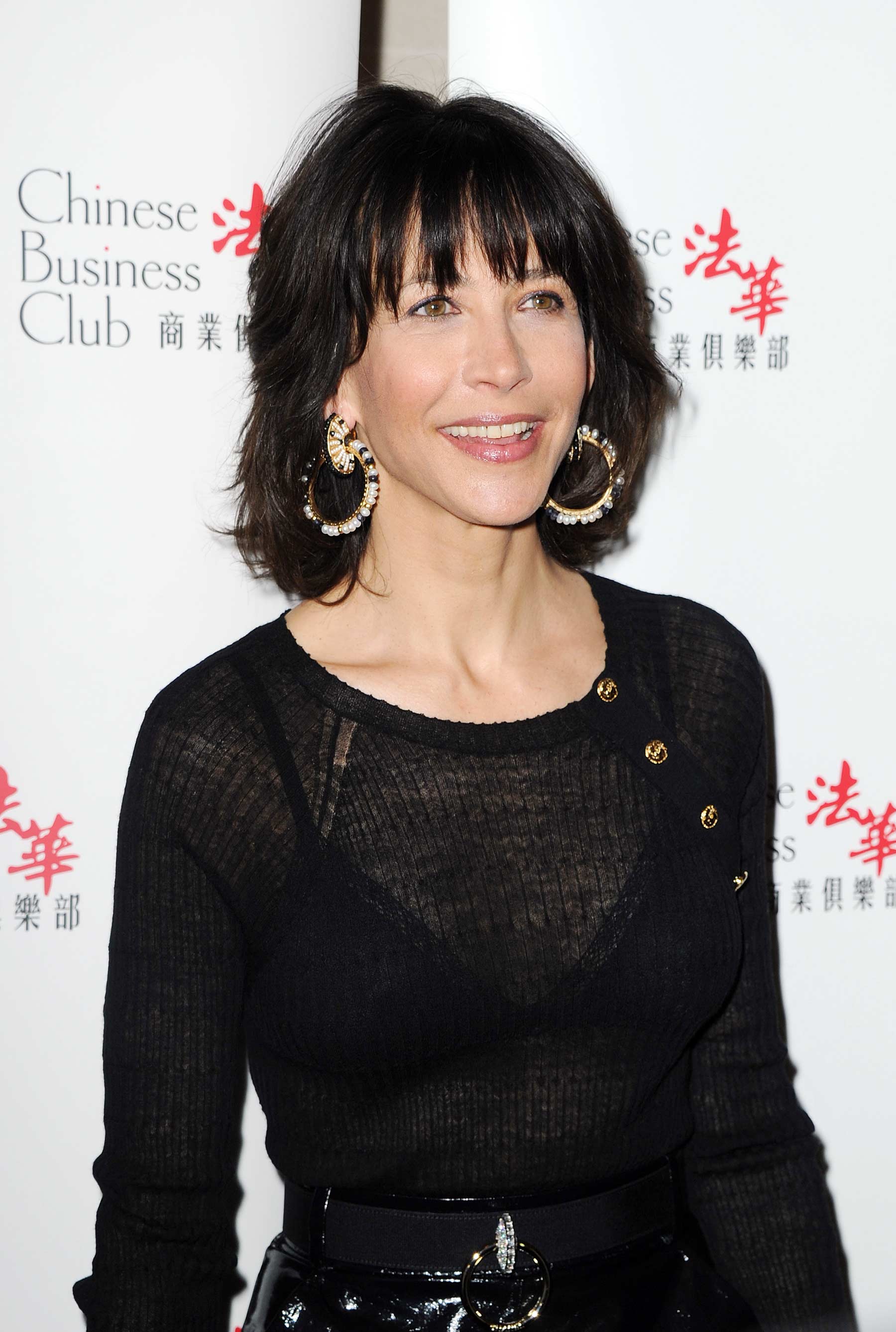 Sophie Marceau at Chinese Business Club Lunch