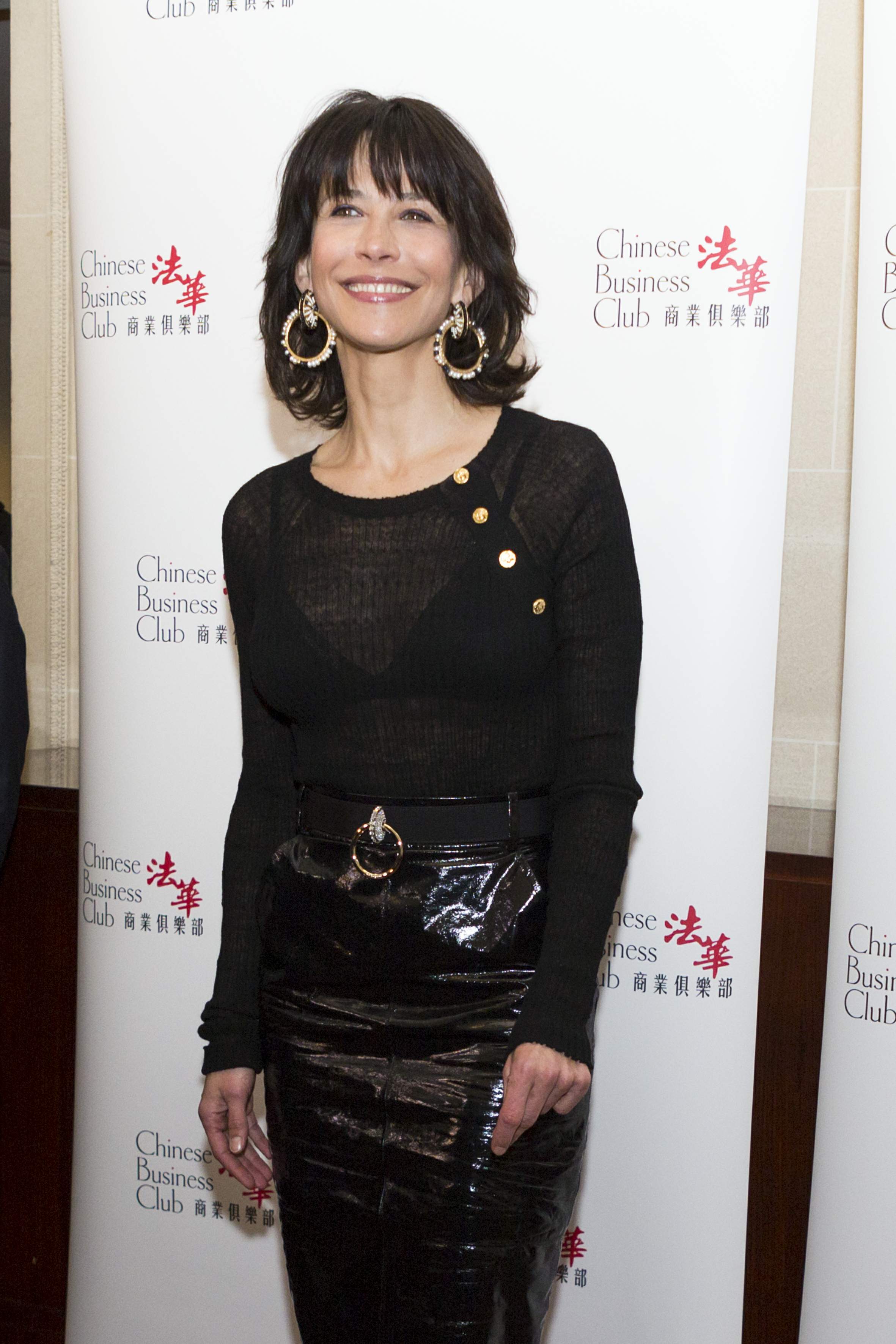 Sophie Marceau at Chinese Business Club Lunch