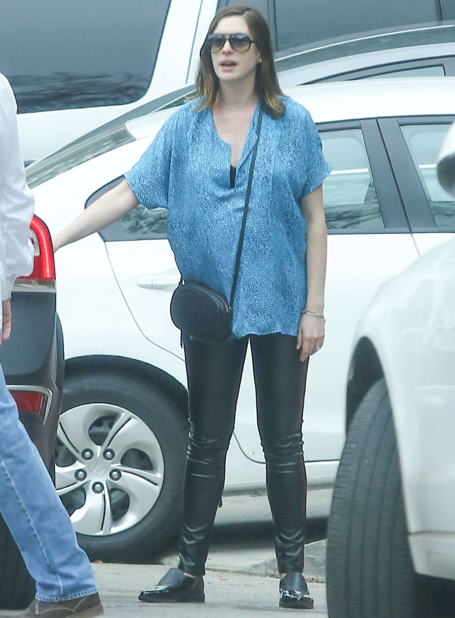 Anne Hathaway out in Hollywood