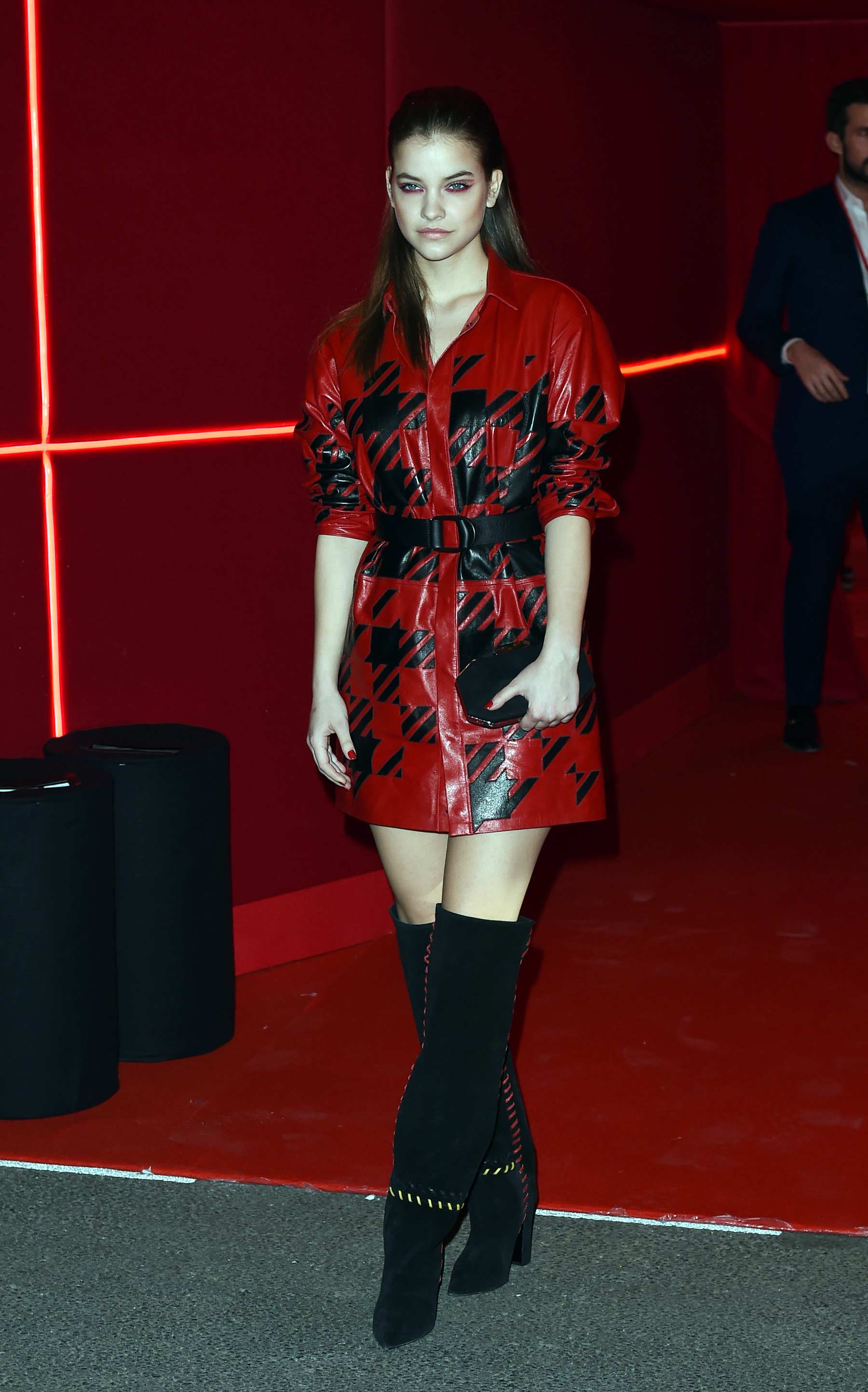 Barbara Palvin attends L’Oreal Red Obsession party