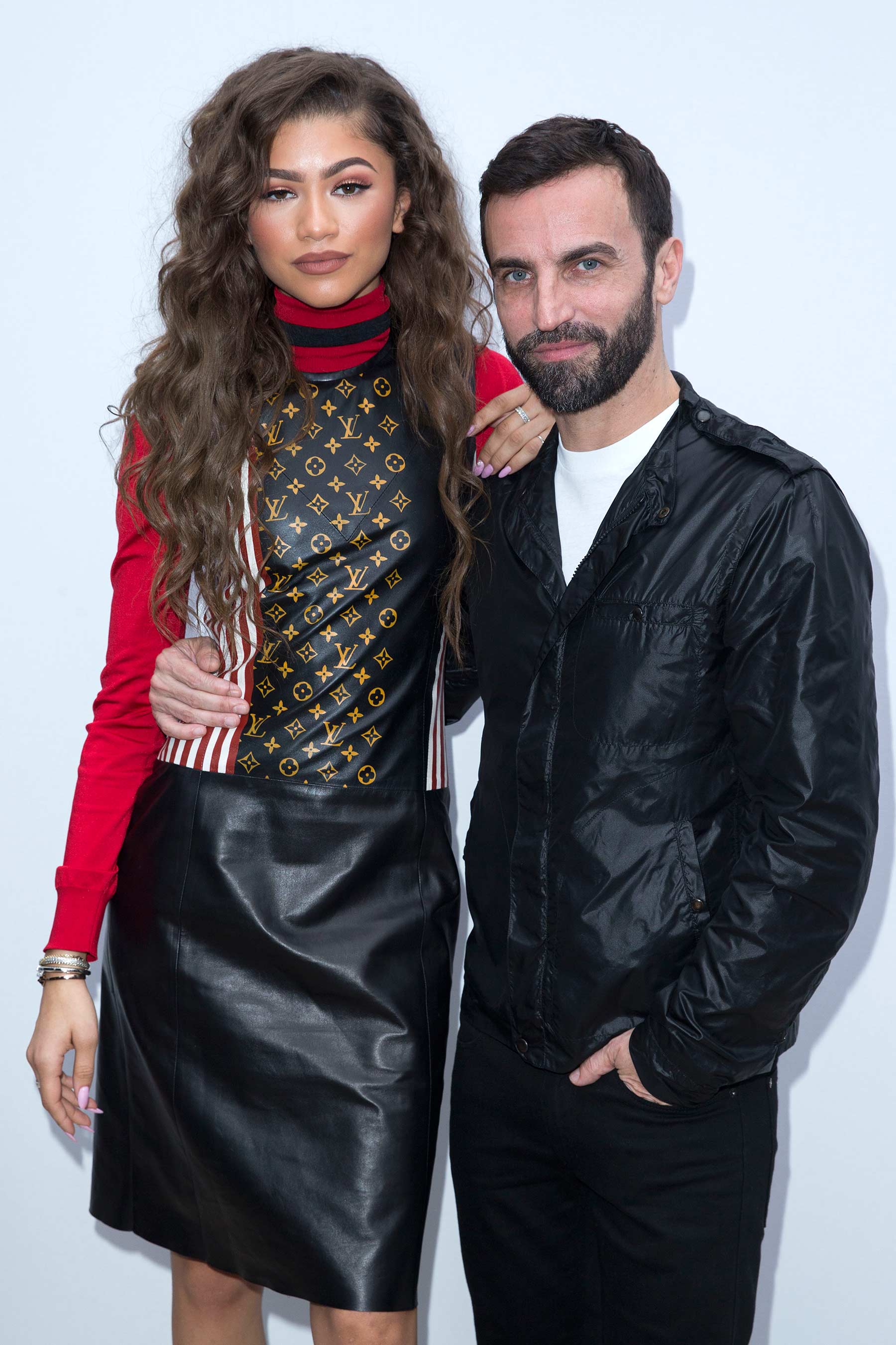 Zendaya attends Louis Vuitton Fashion Show