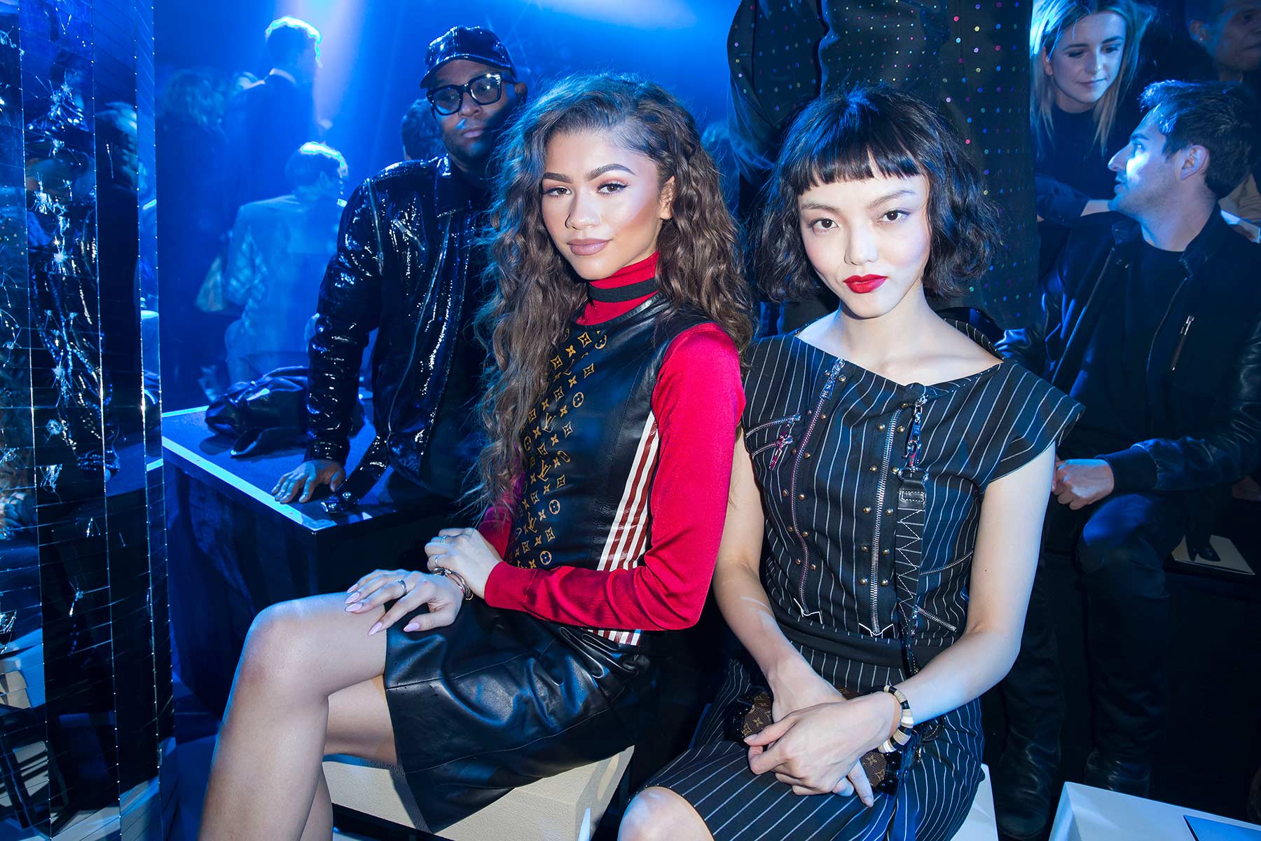 Zendaya attends Louis Vuitton Fashion Show