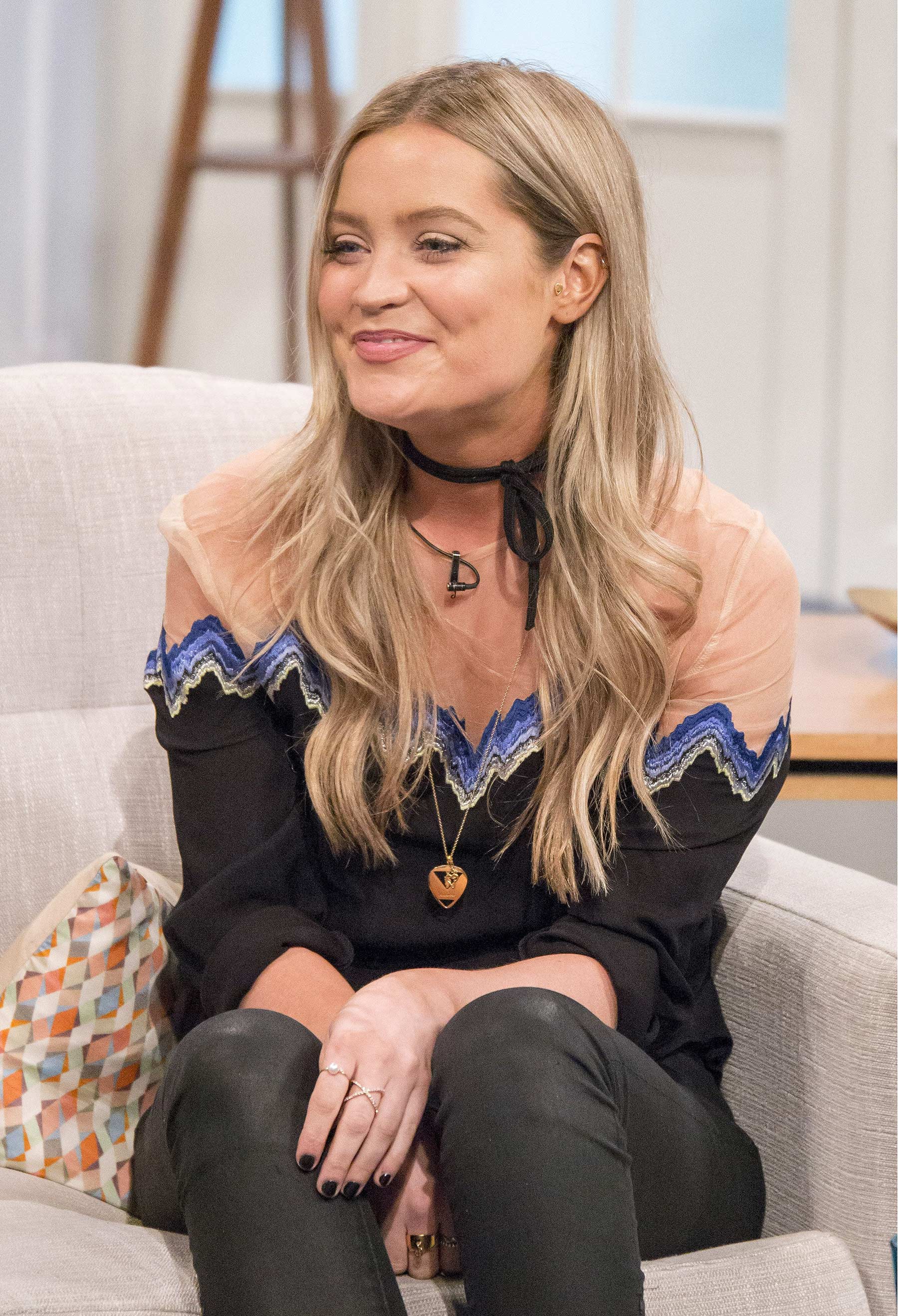 Laura Whitmore at Lorraine