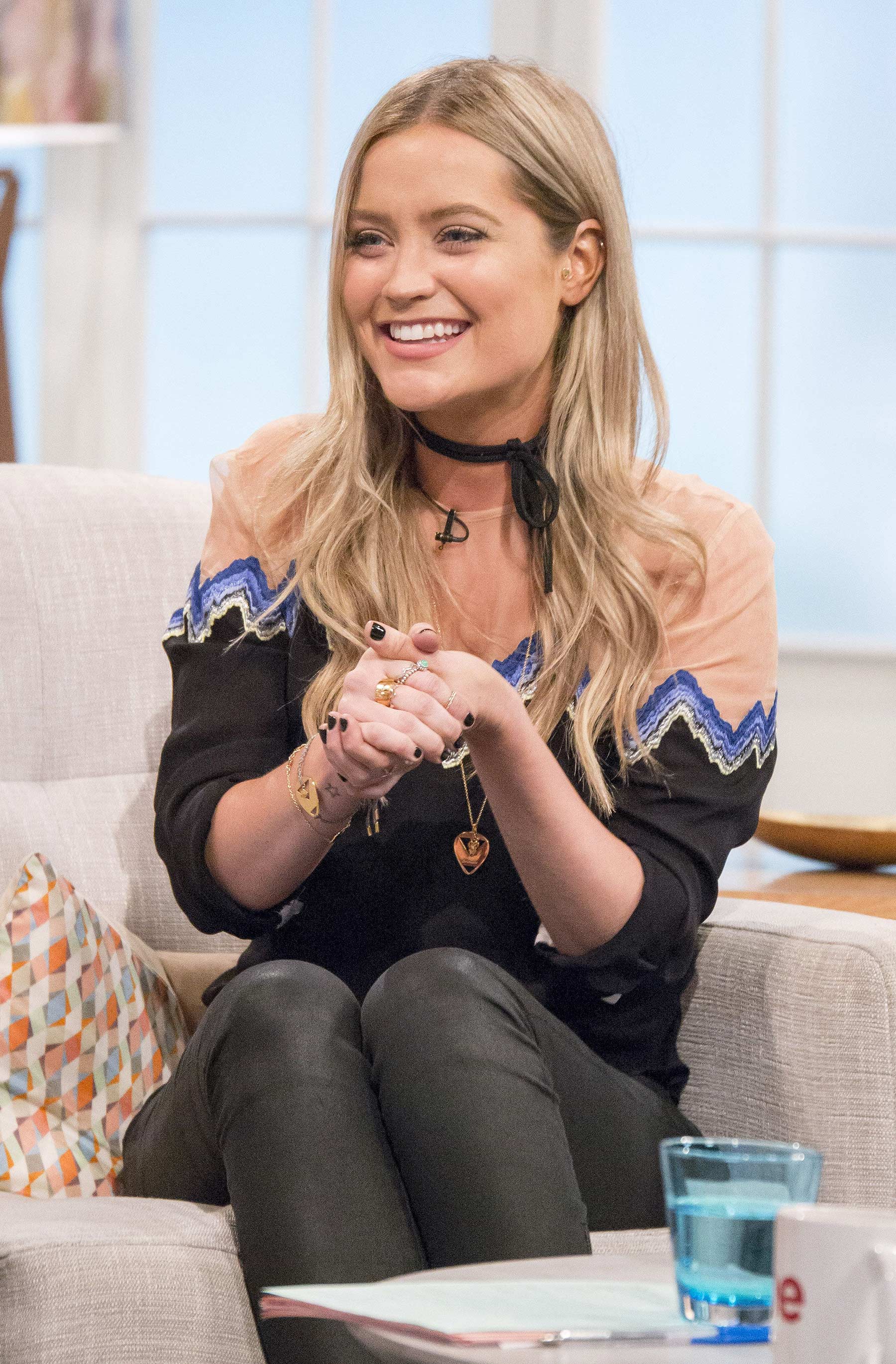 Laura Whitmore at Lorraine