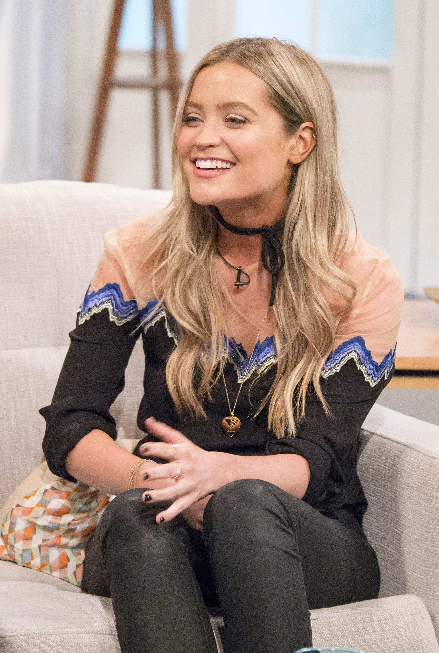 Laura Whitmore at Lorraine