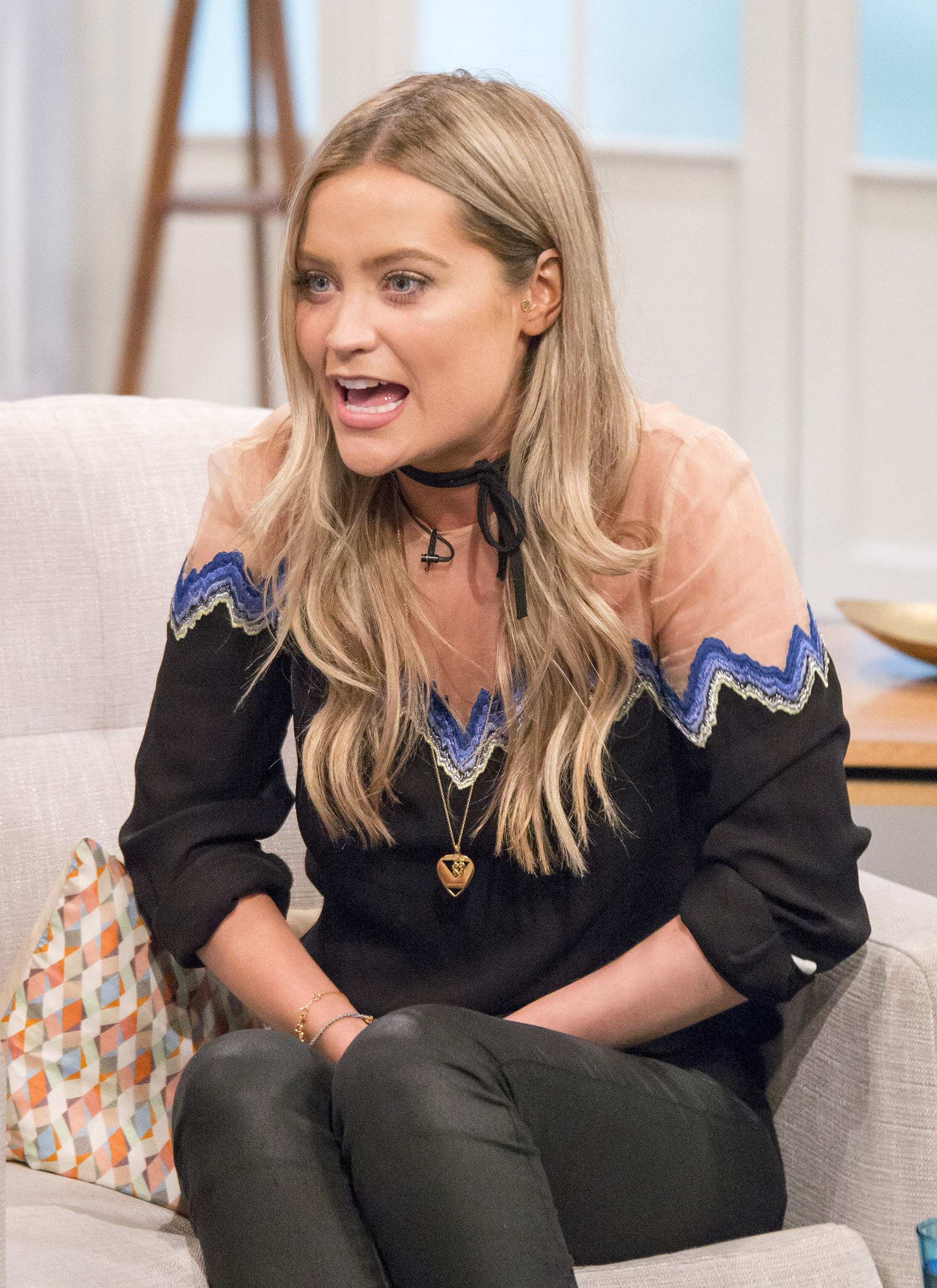 Laura Whitmore at Lorraine