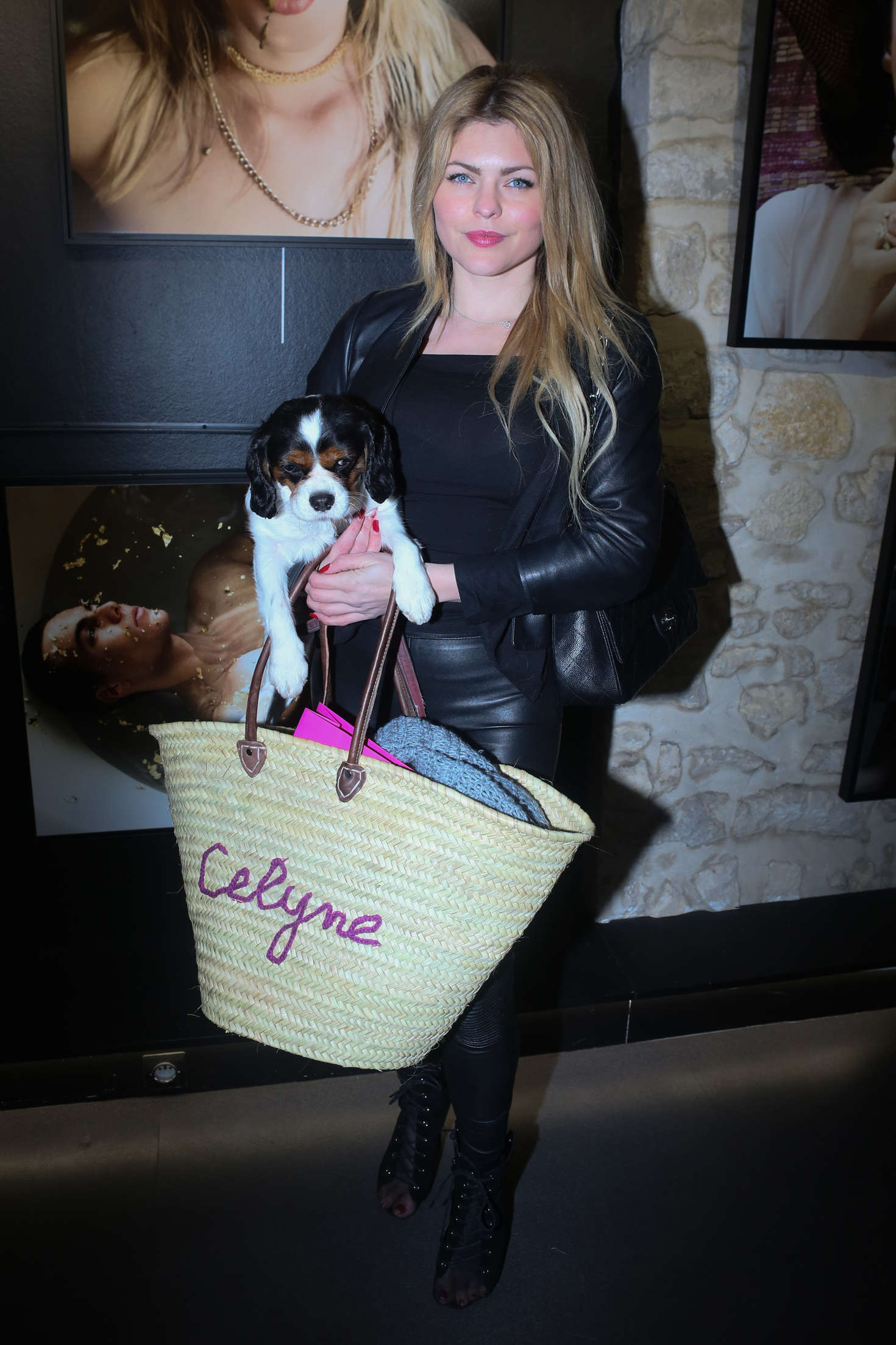 Celyne Durand at Stefanie Renomas Eat my art Exhibition Launch