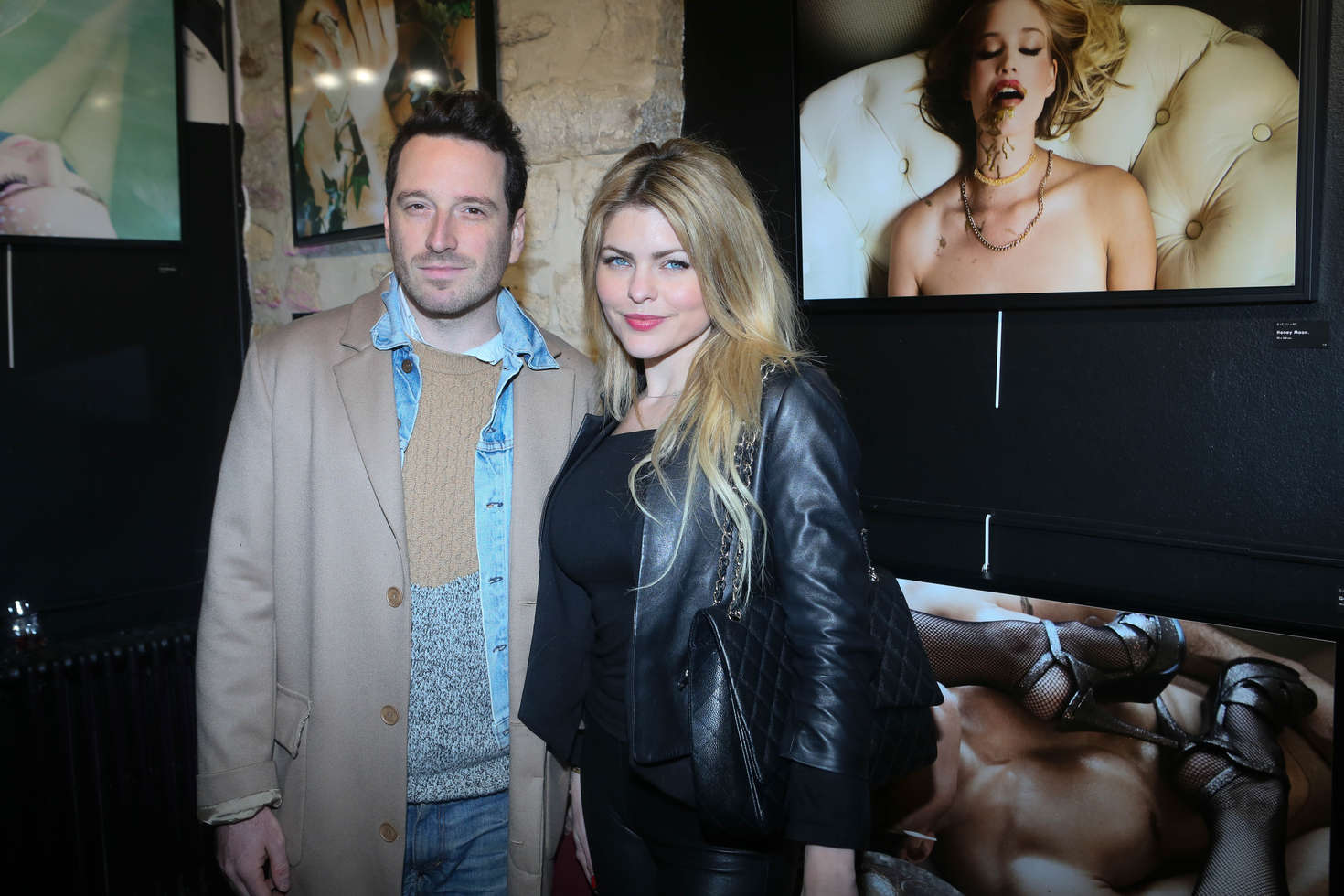 Celyne Durand at Stefanie Renomas Eat my art Exhibition Launch