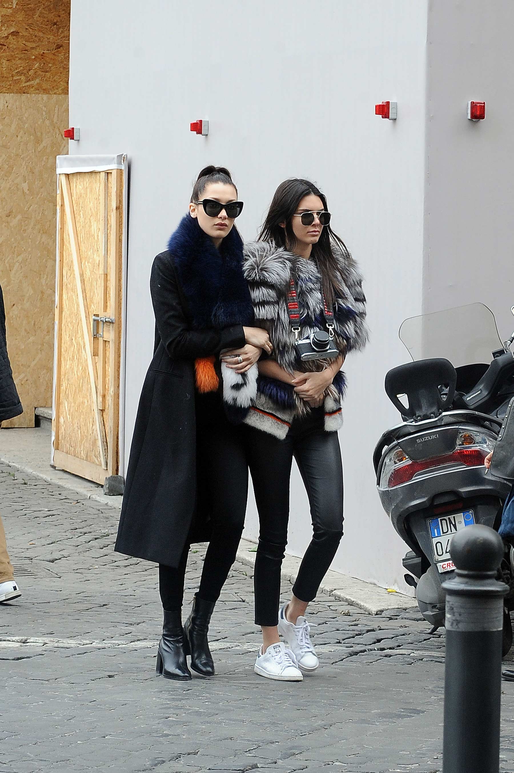 Kendall Jenner out in Rome