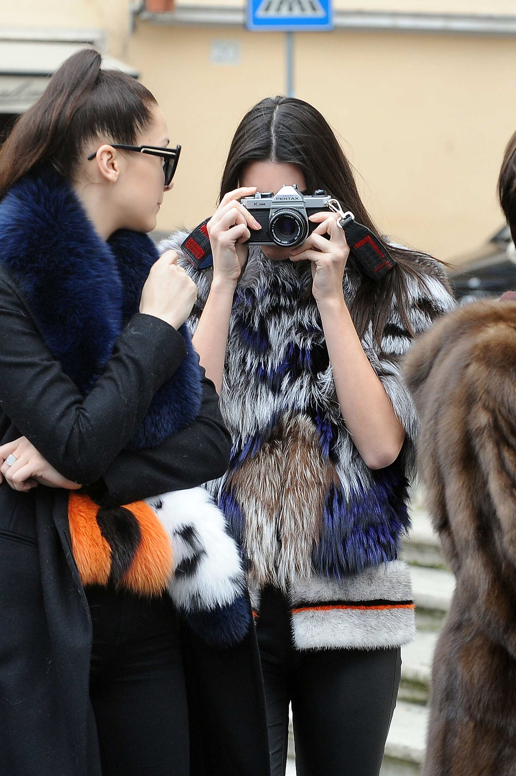 Kendall Jenner out in Rome