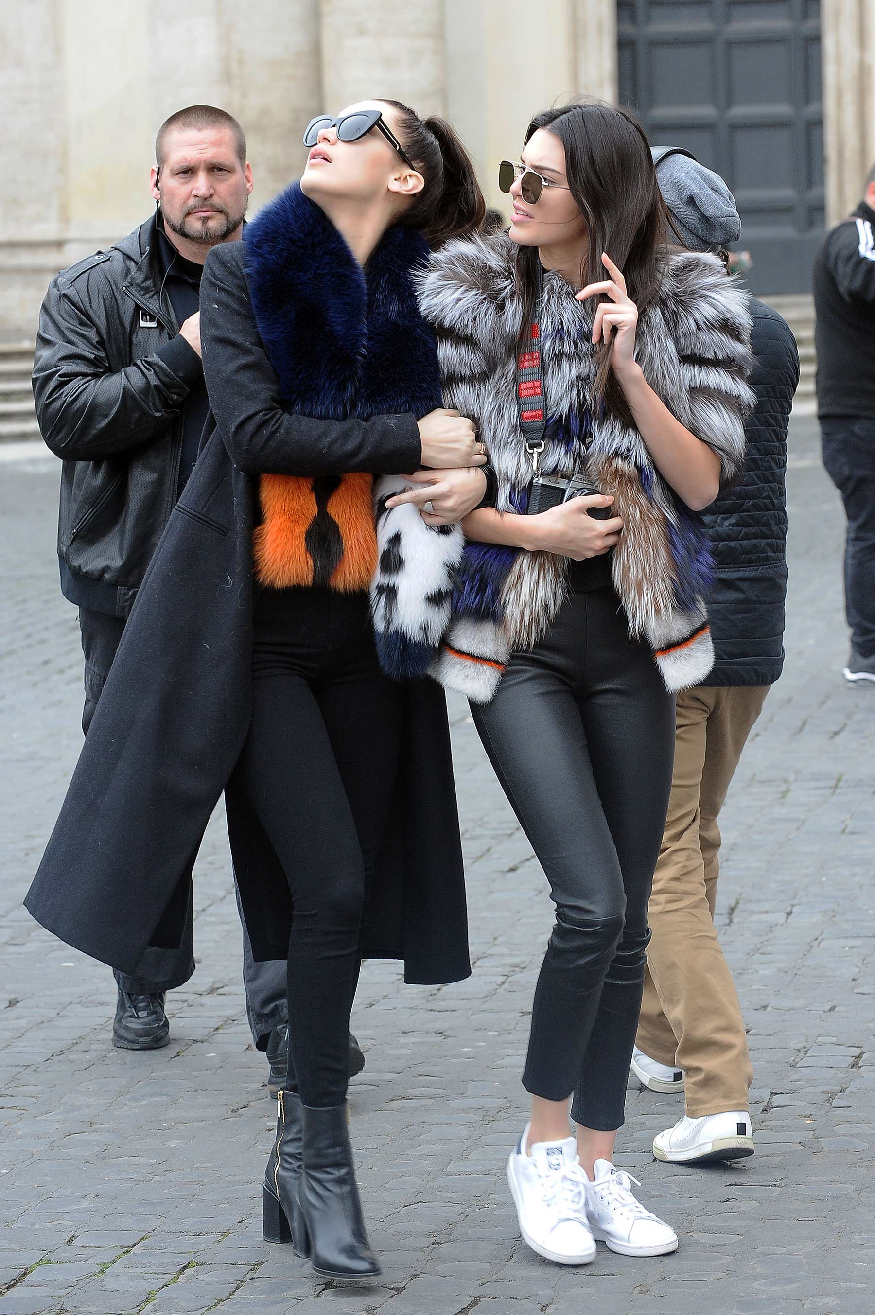 Kendall Jenner out in Rome