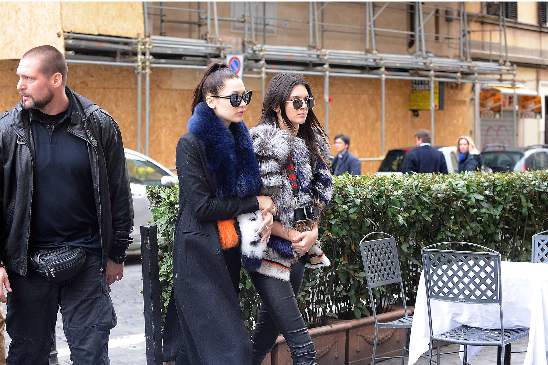 Kendall Jenner out in Rome