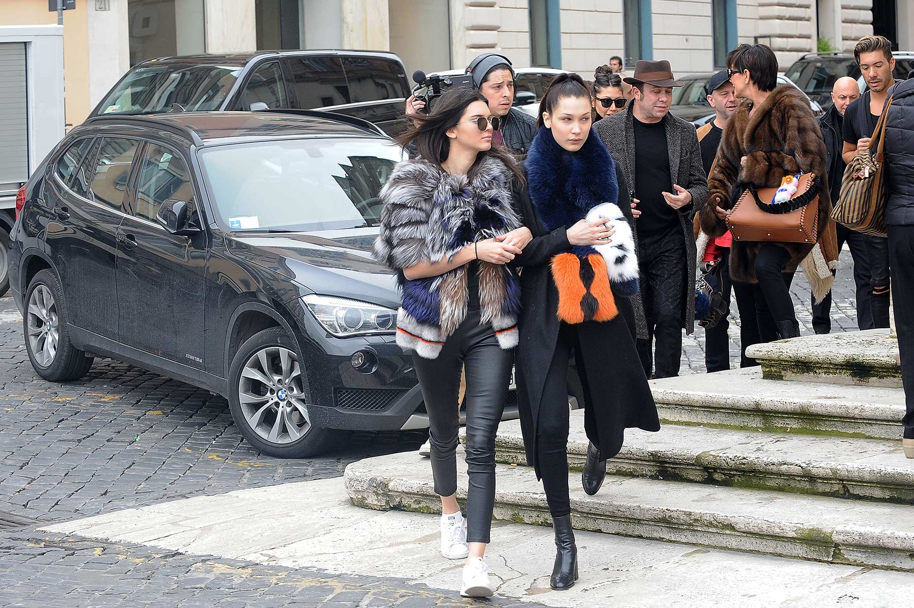 Kendall Jenner out in Rome