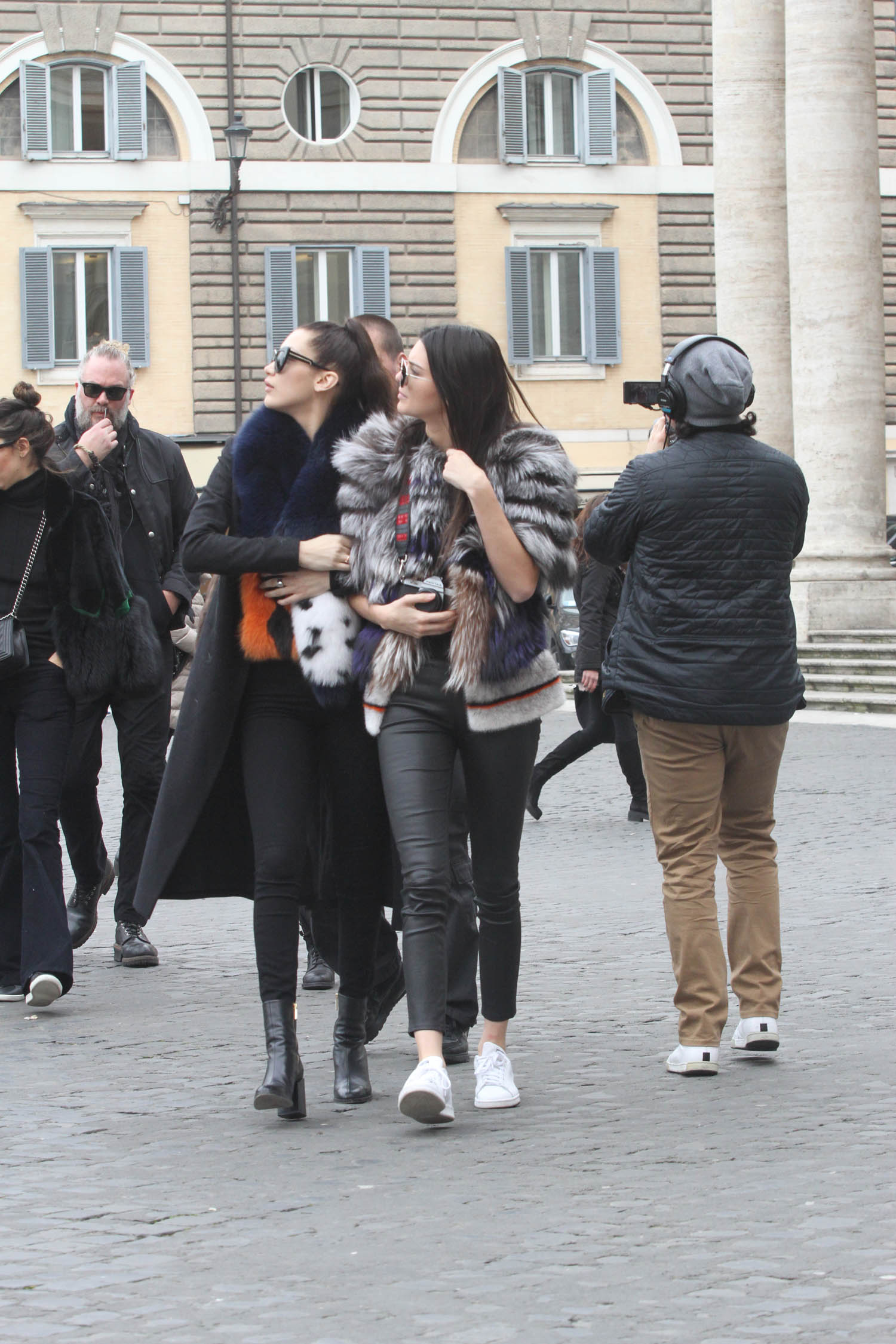 Kendall Jenner out in Rome