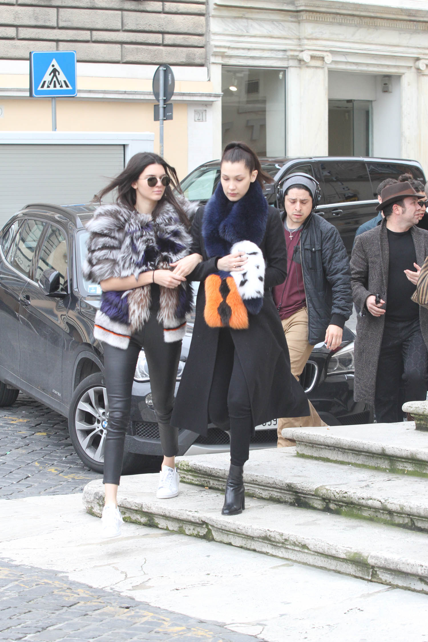 Kendall Jenner out in Rome