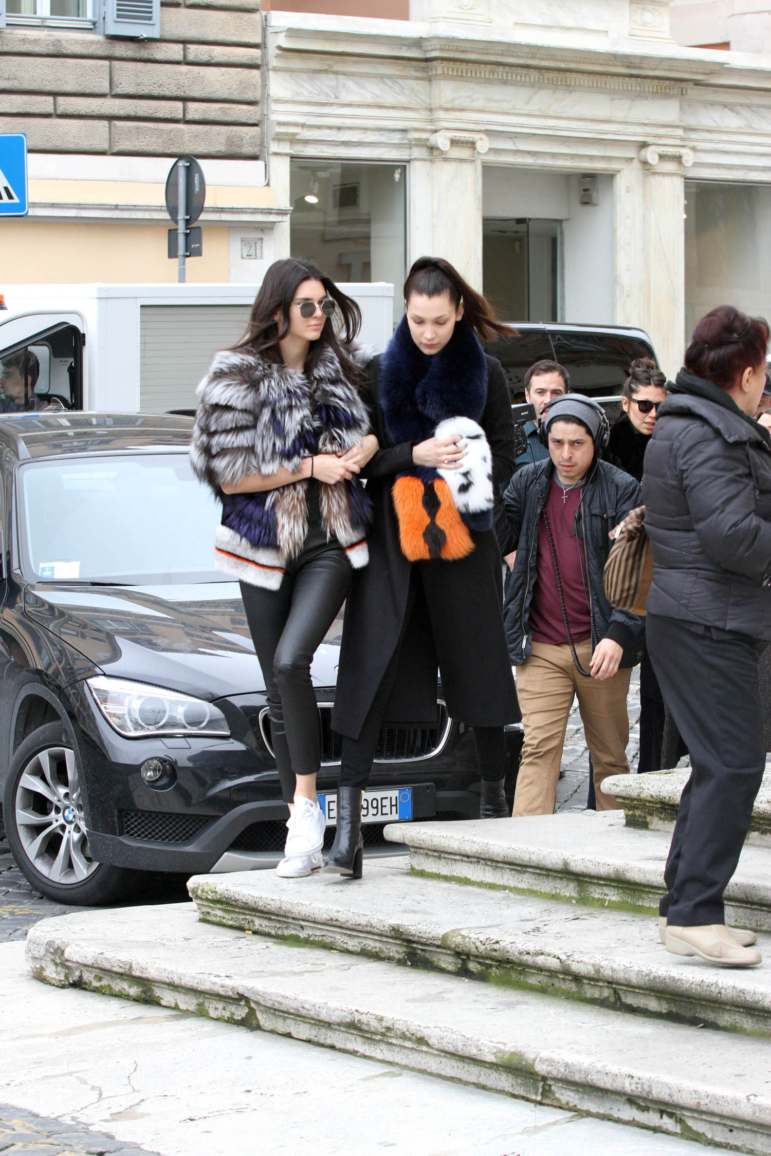 Kendall Jenner out in Rome