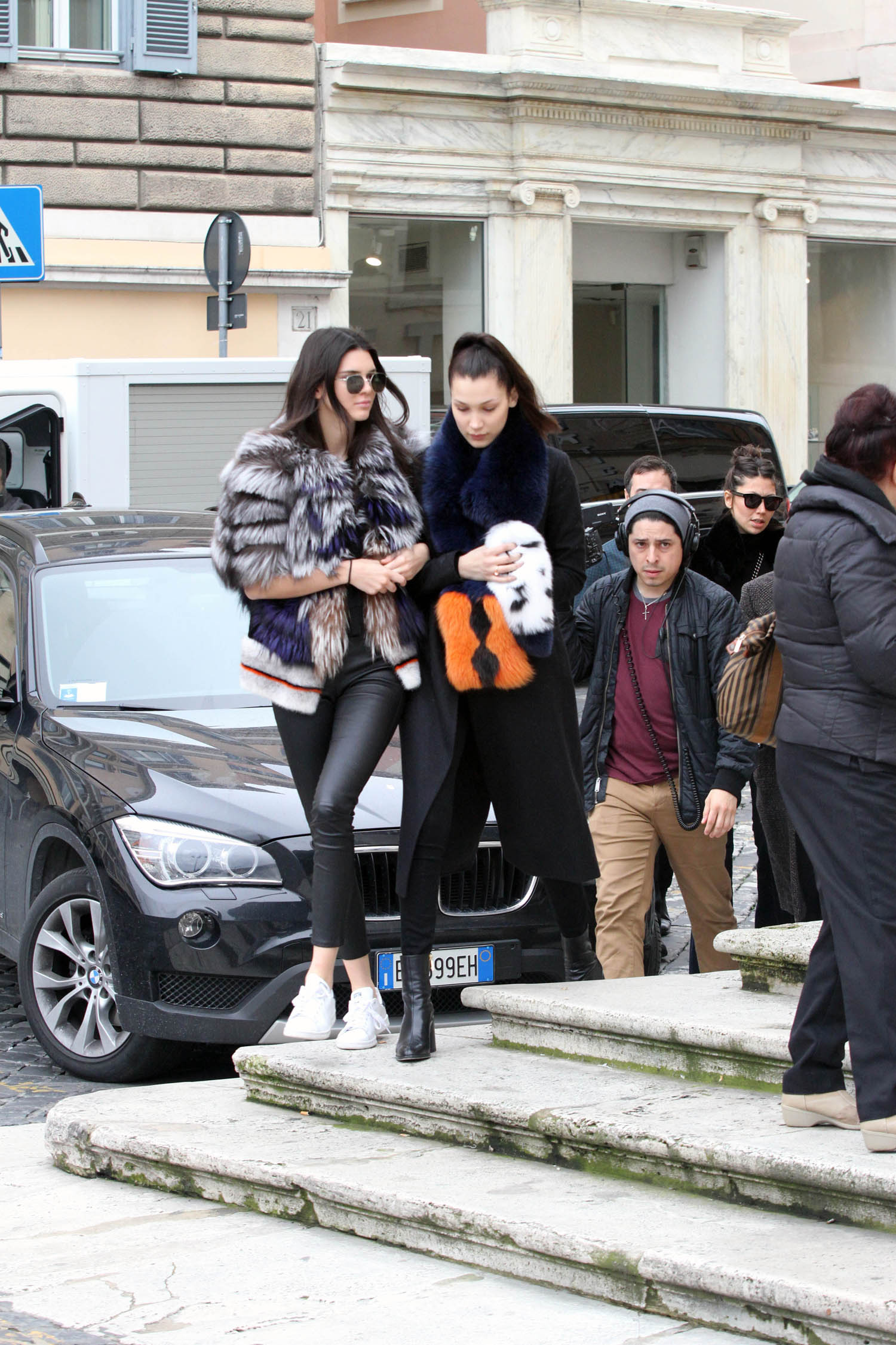 Kendall Jenner out in Rome