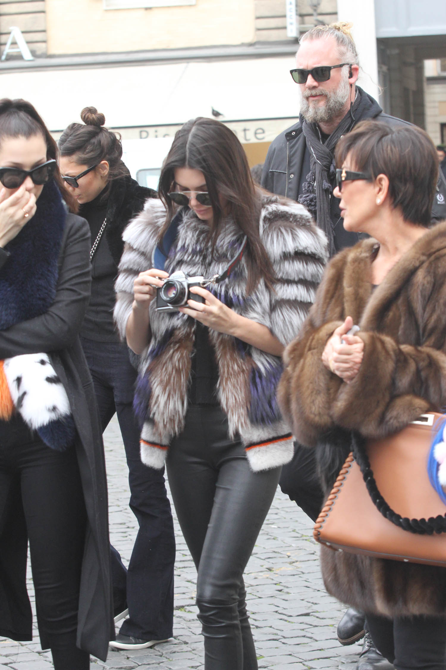 Kendall Jenner out in Rome