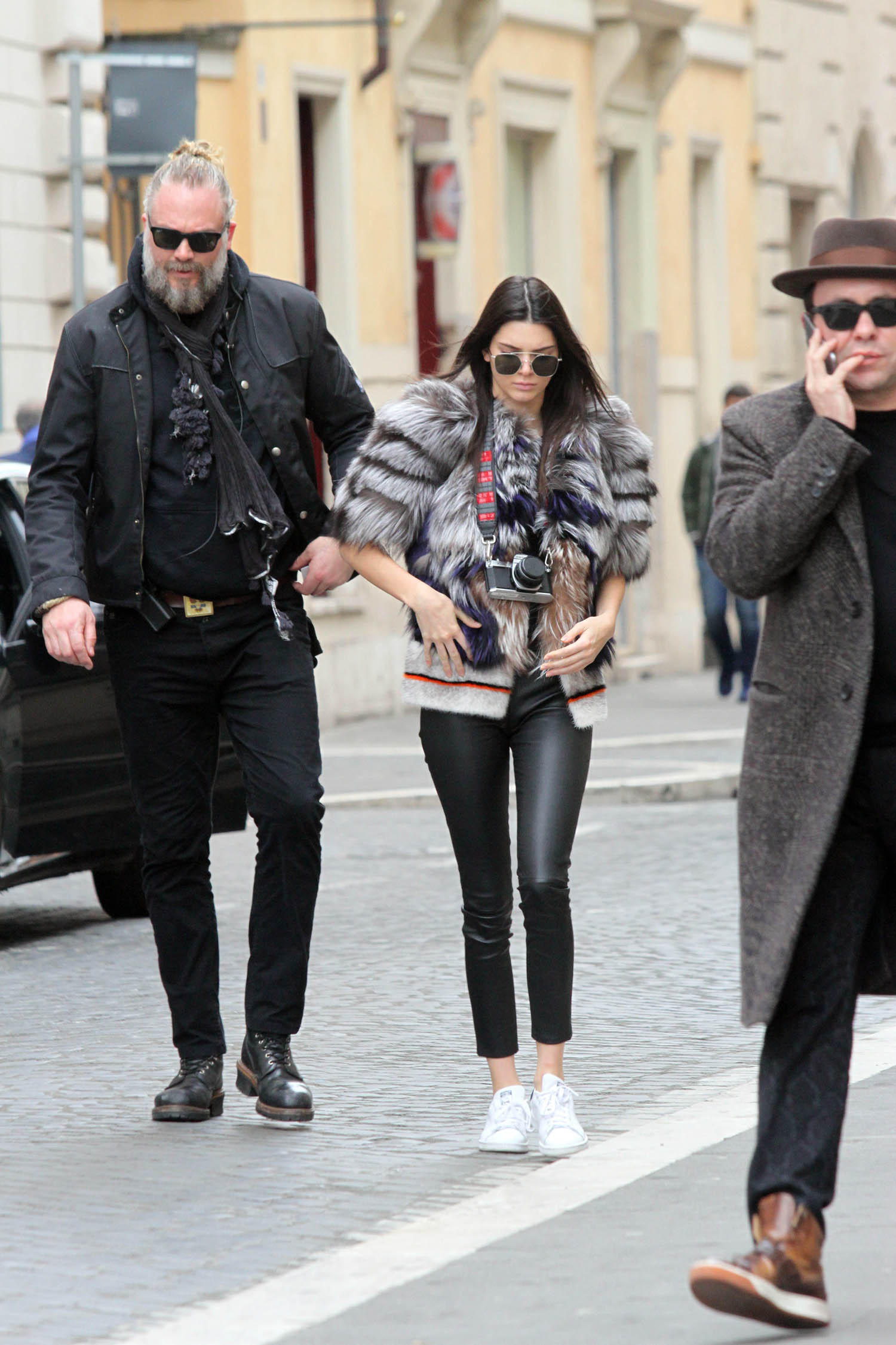 Kendall Jenner out in Rome