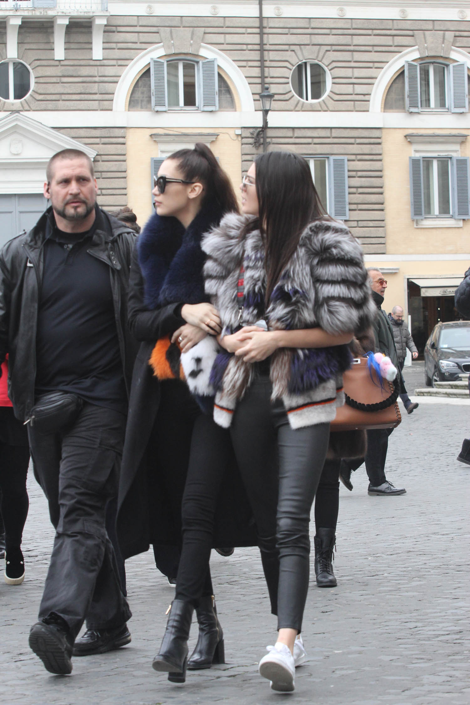 Kendall Jenner out in Rome