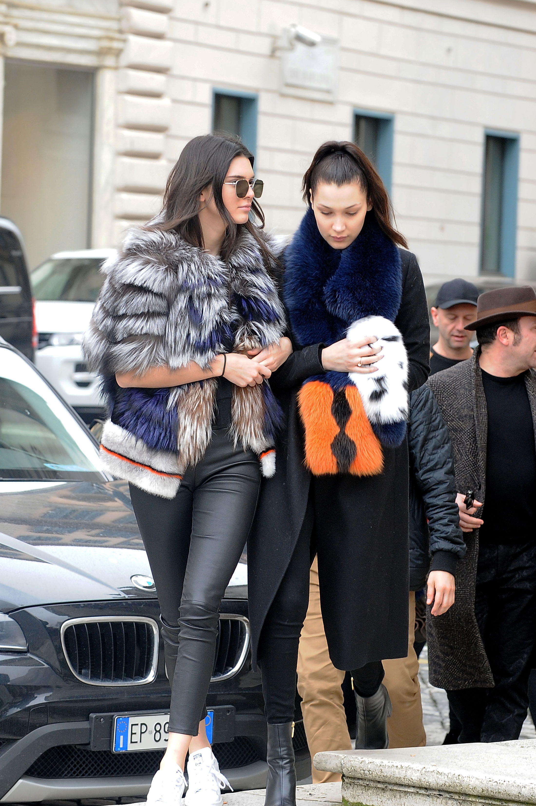 Kendall Jenner out in Rome