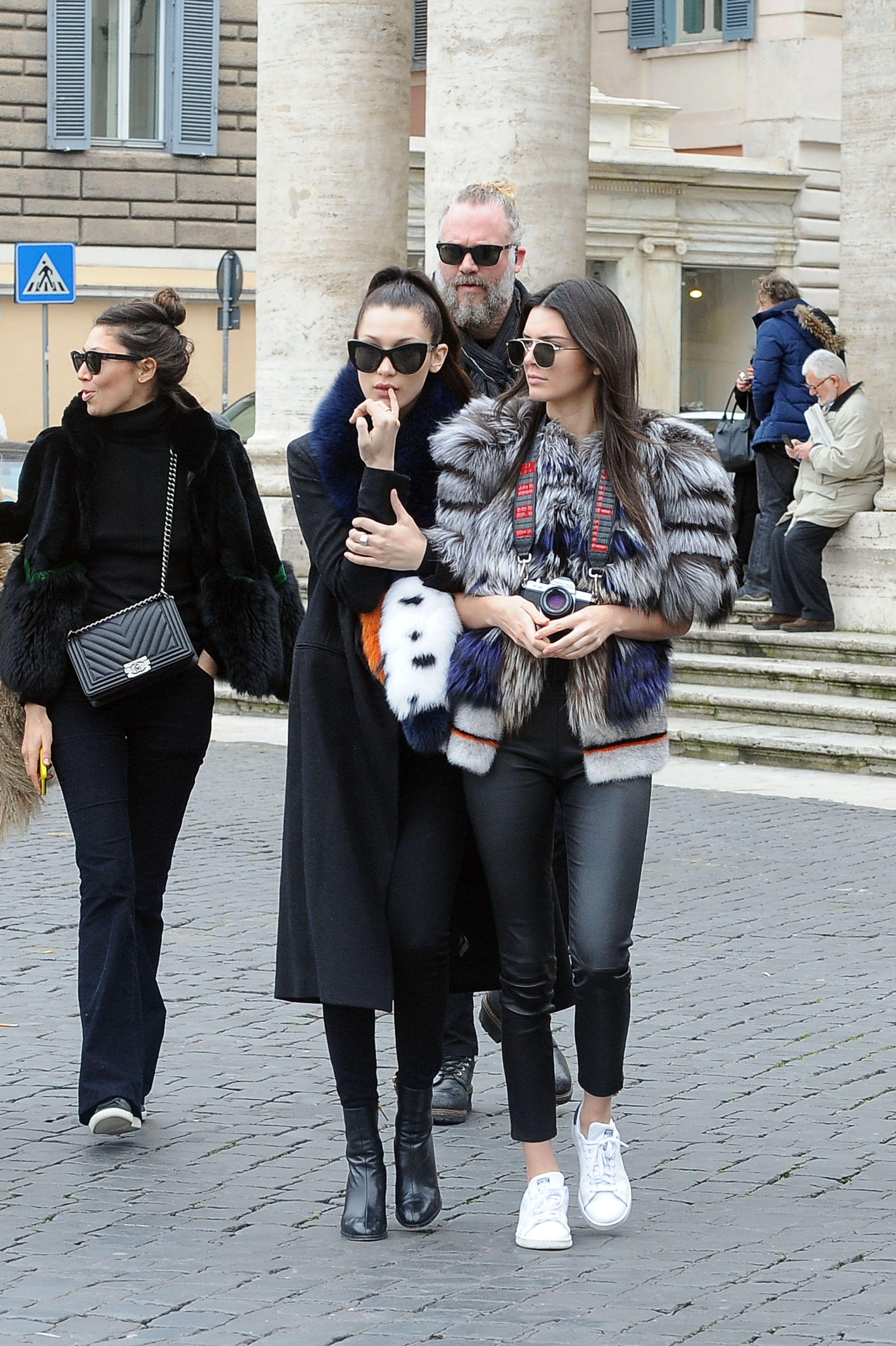 Kendall Jenner out in Rome