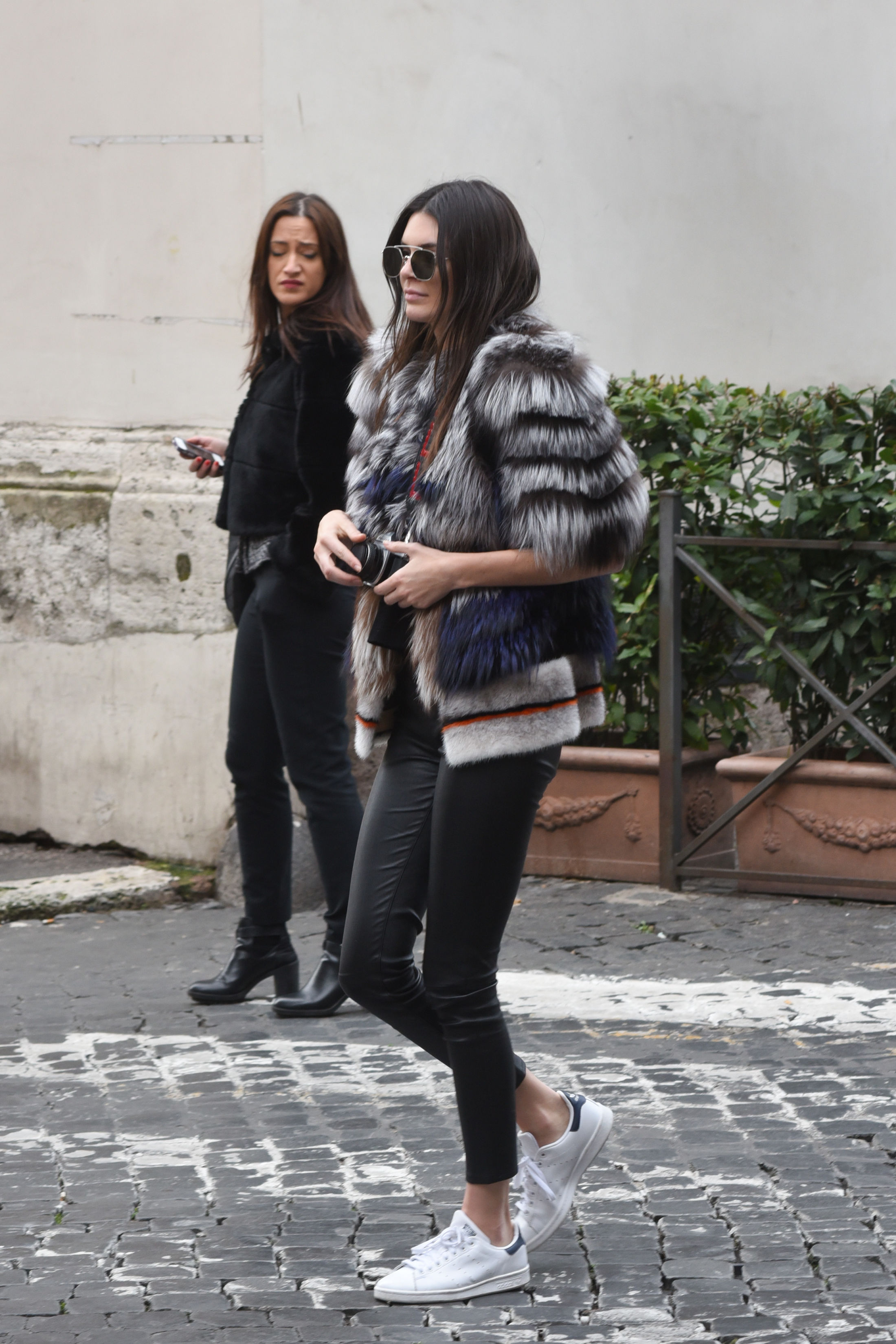 Kendall Jenner out in Rome