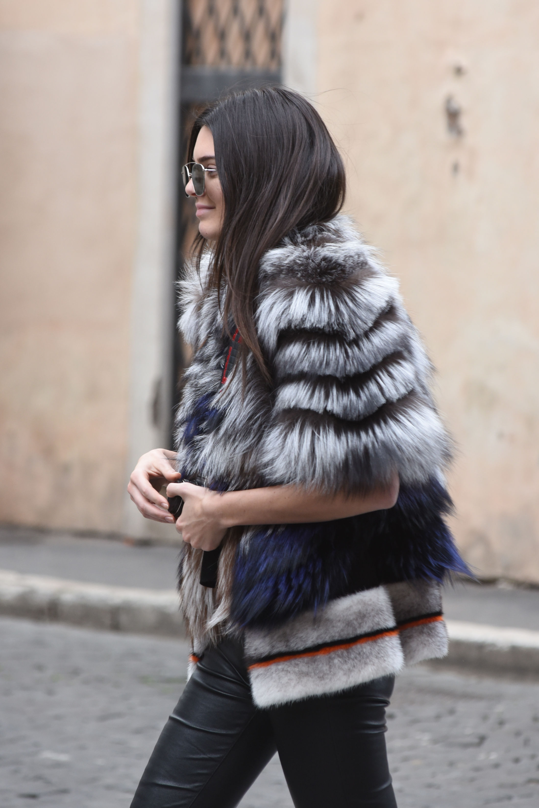 Kendall Jenner out in Rome