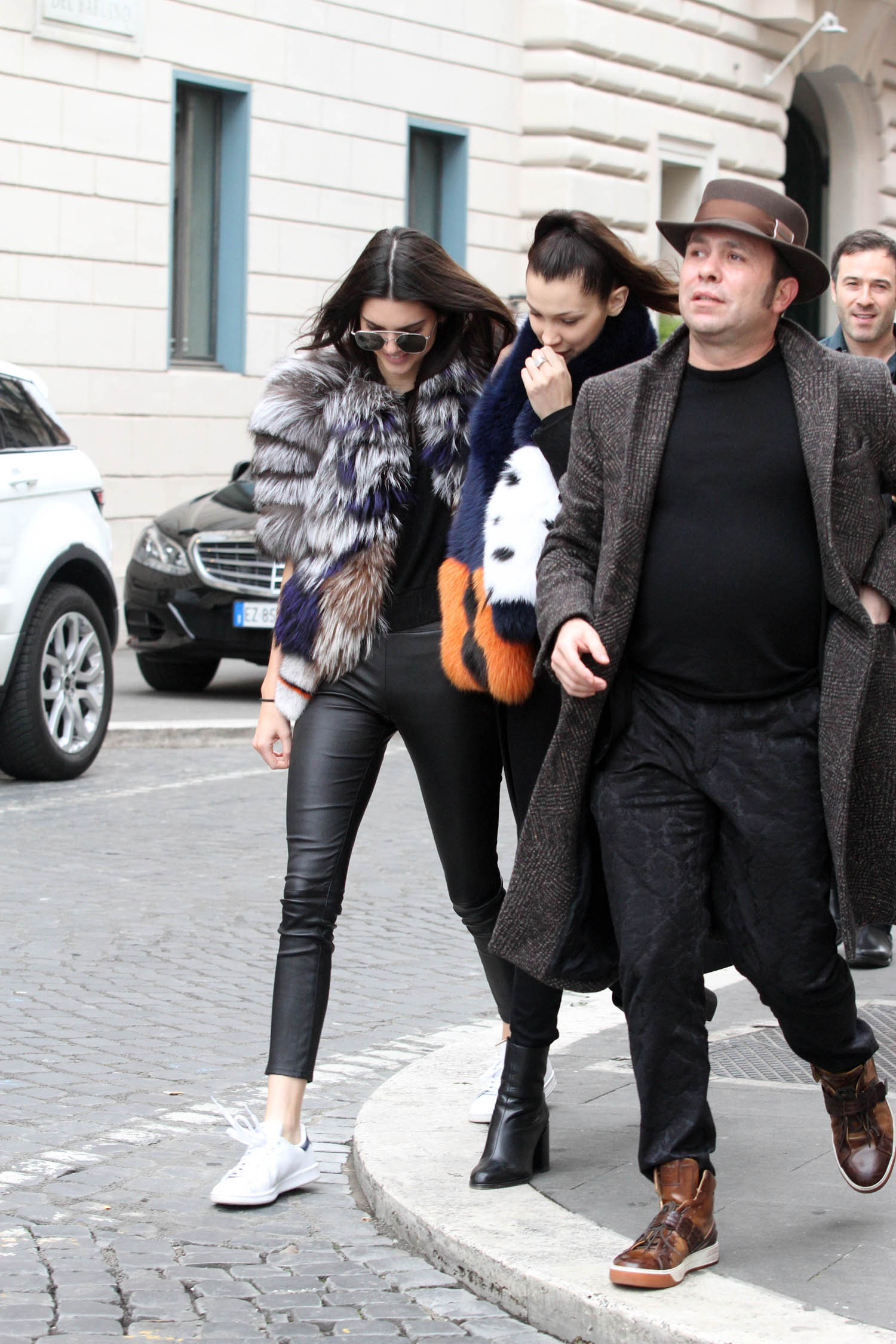 Kendall Jenner out in Rome