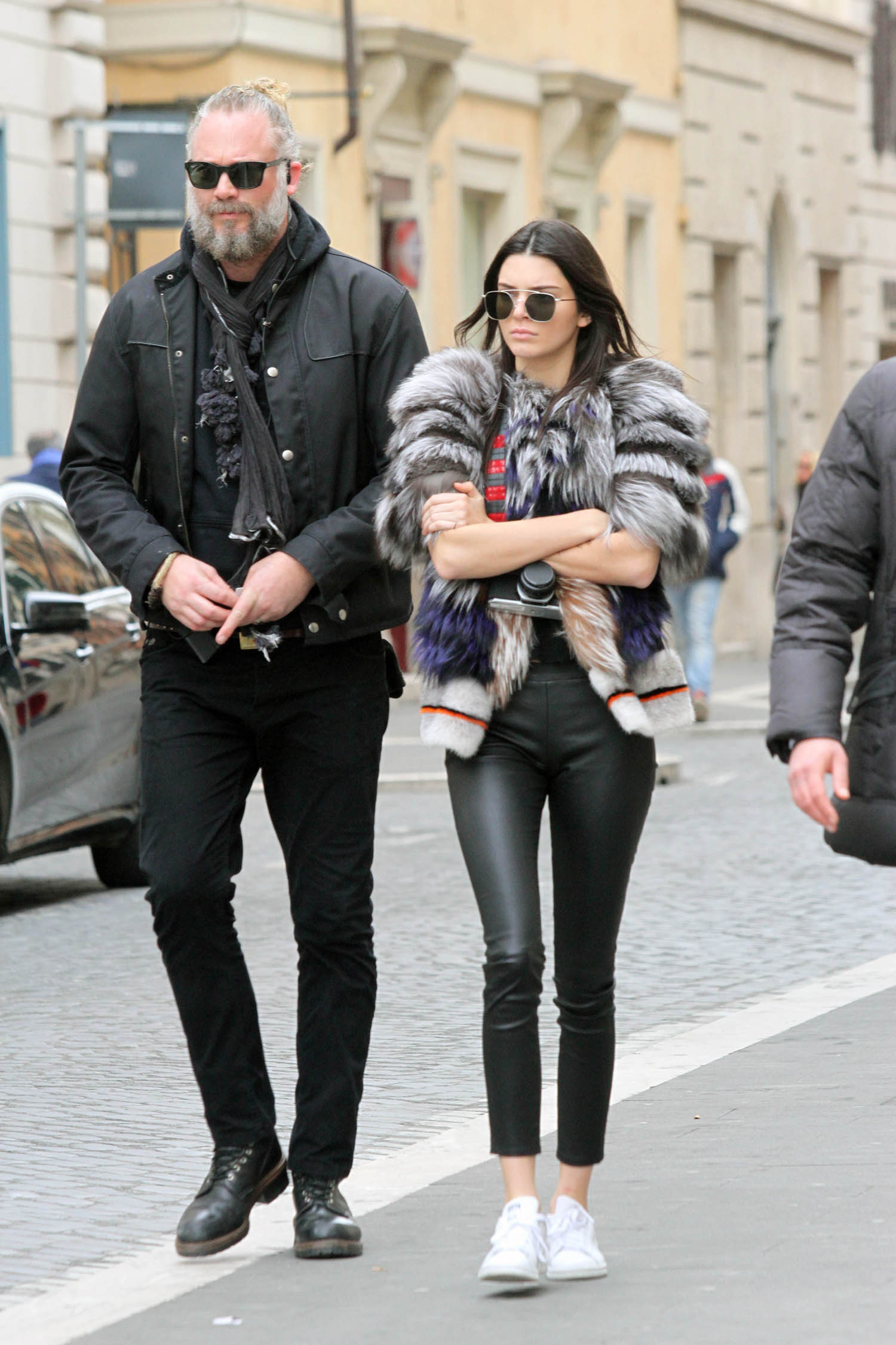 Kendall Jenner out in Rome