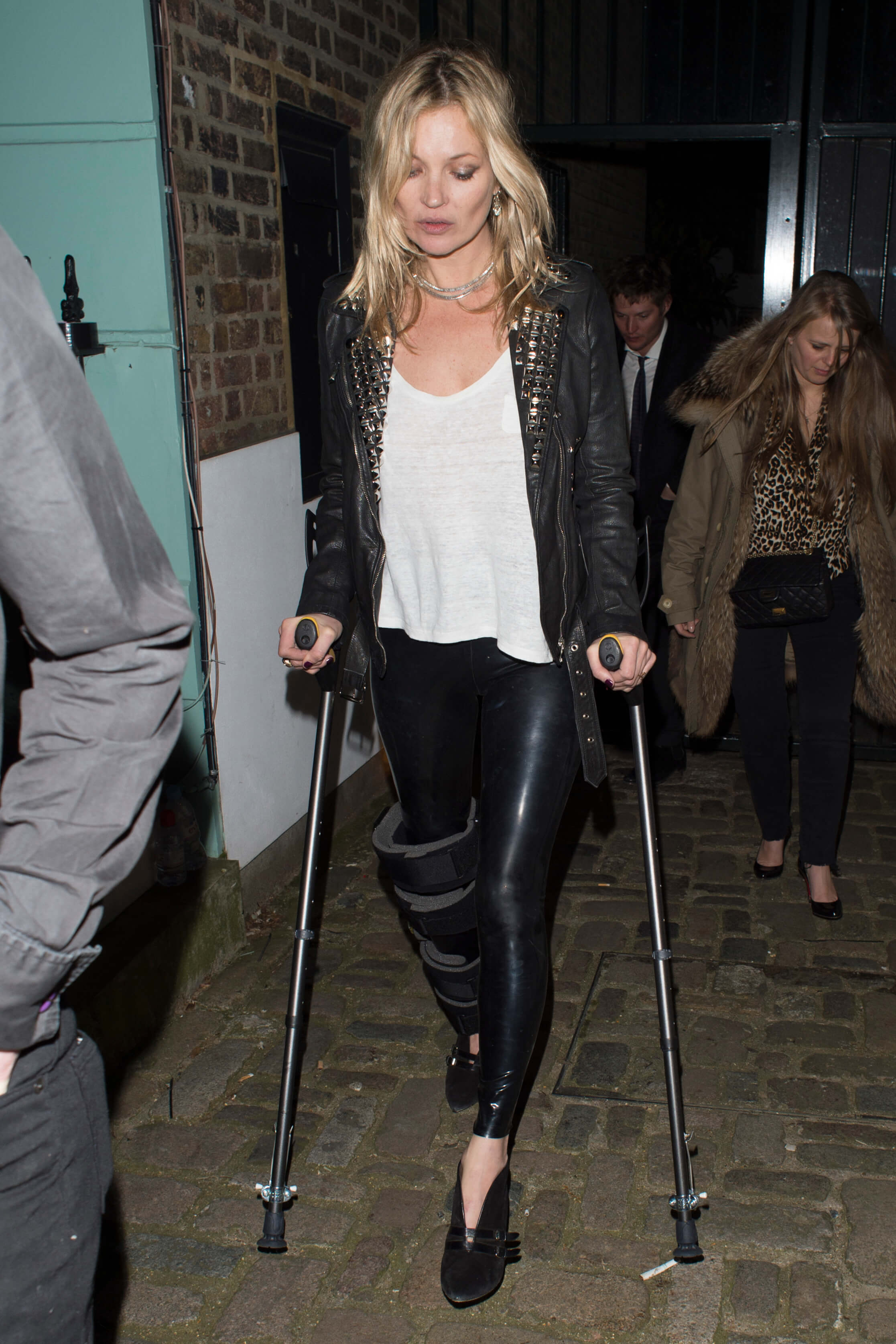 Kate Moss attends a London Fashion Week private afterparty