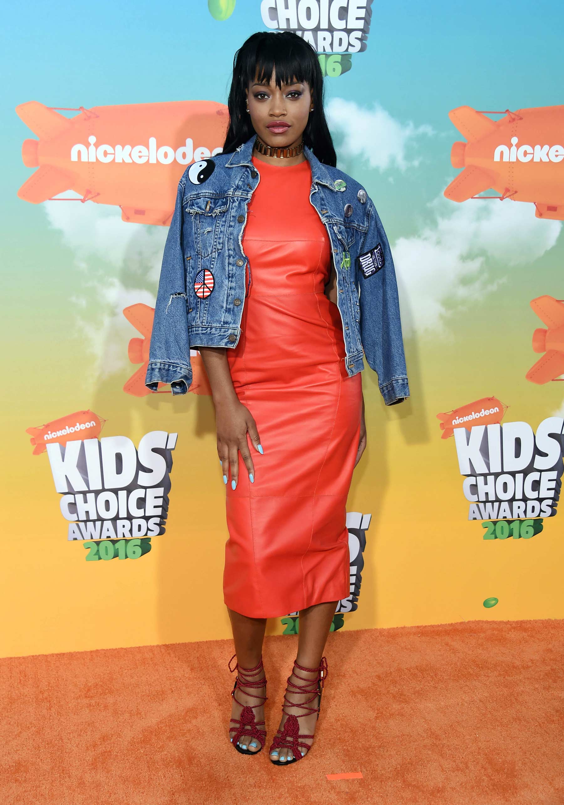 Keke Palmer attends 2016 Nickelodeon Kids Choice Awards